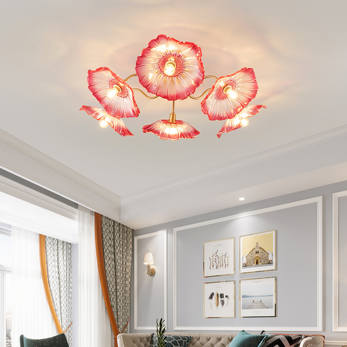 Holar loftlampe
