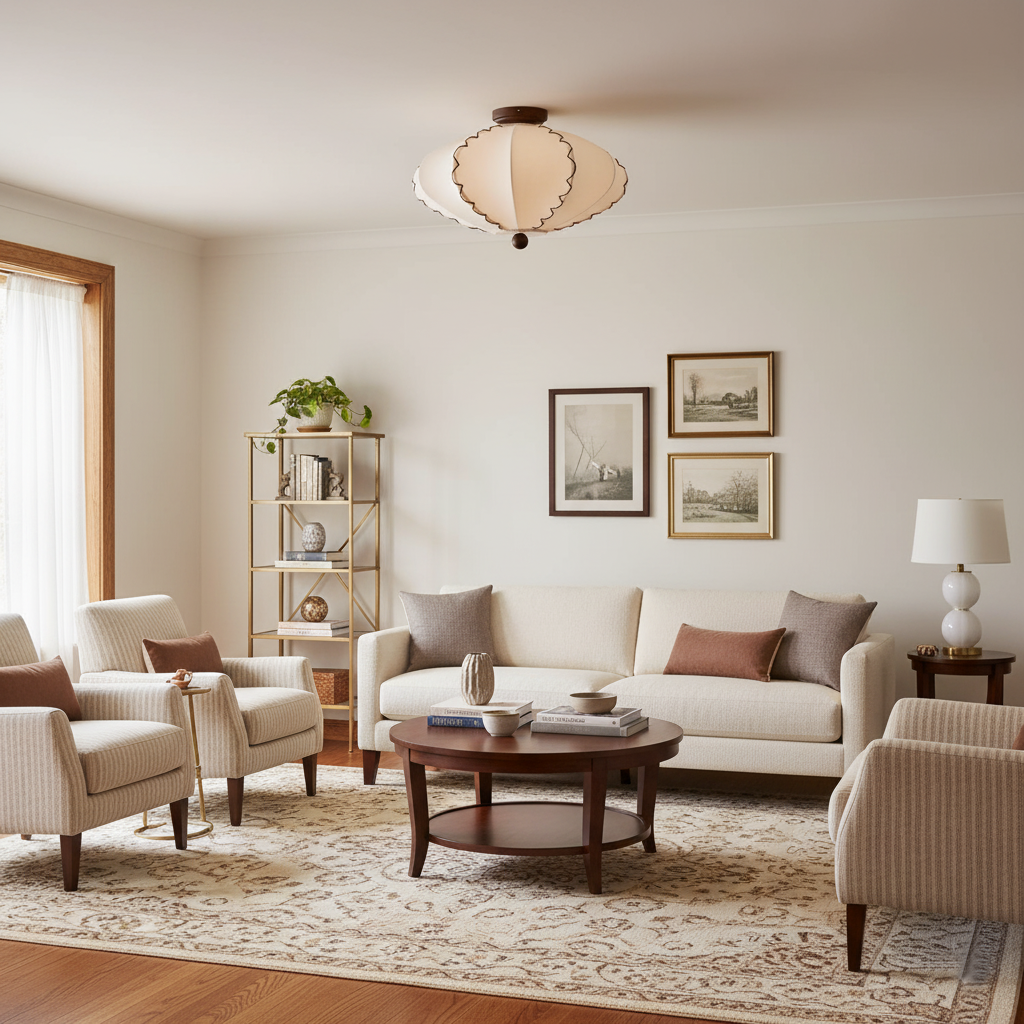 Ylaen rund loftlampe
