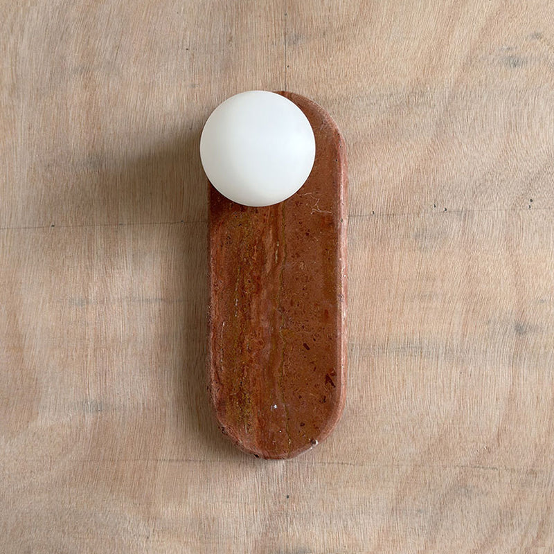 Ylaoro oval væglampe