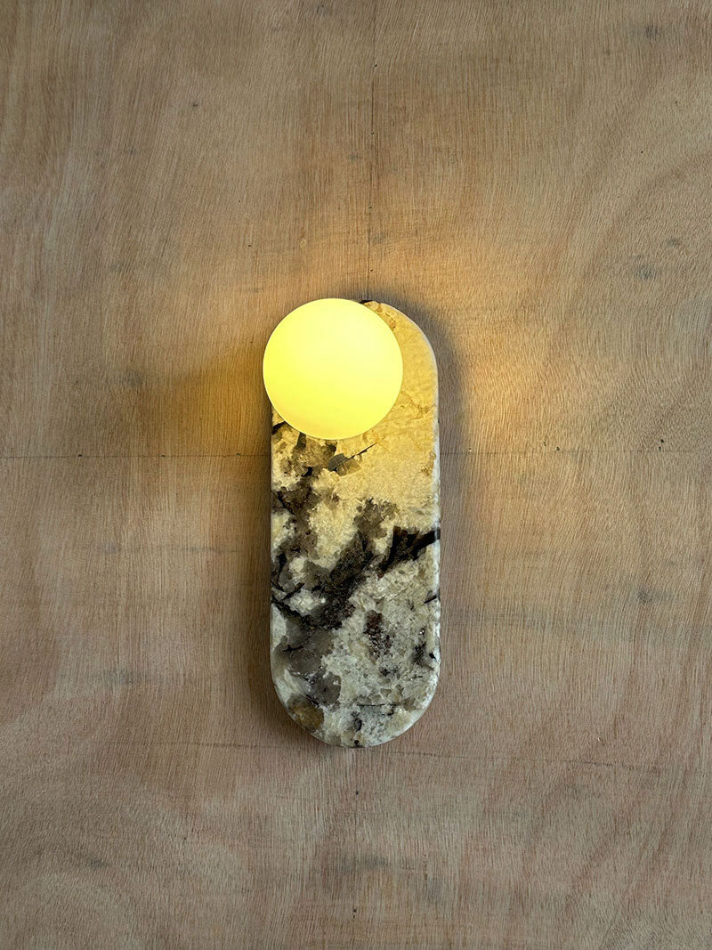 Ylaoro oval væglampe