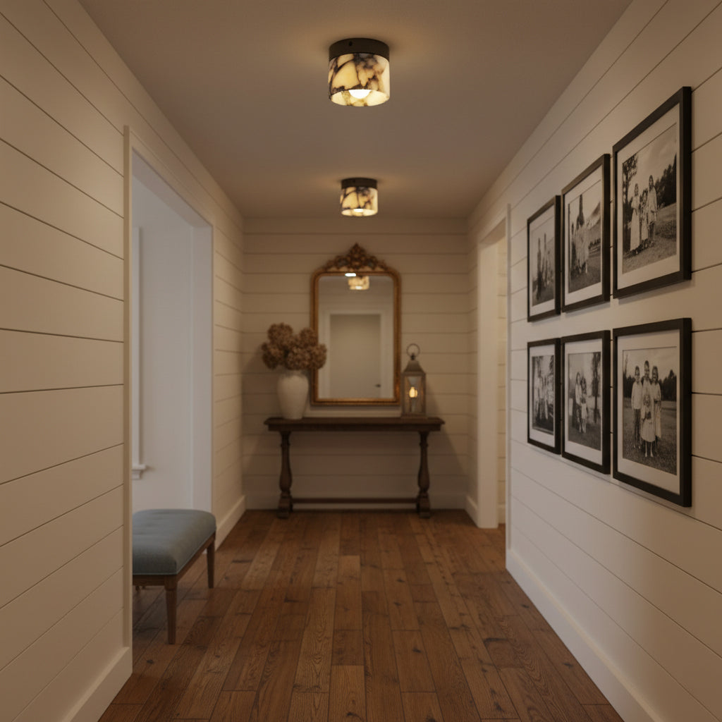 Zelri rund loftlampe