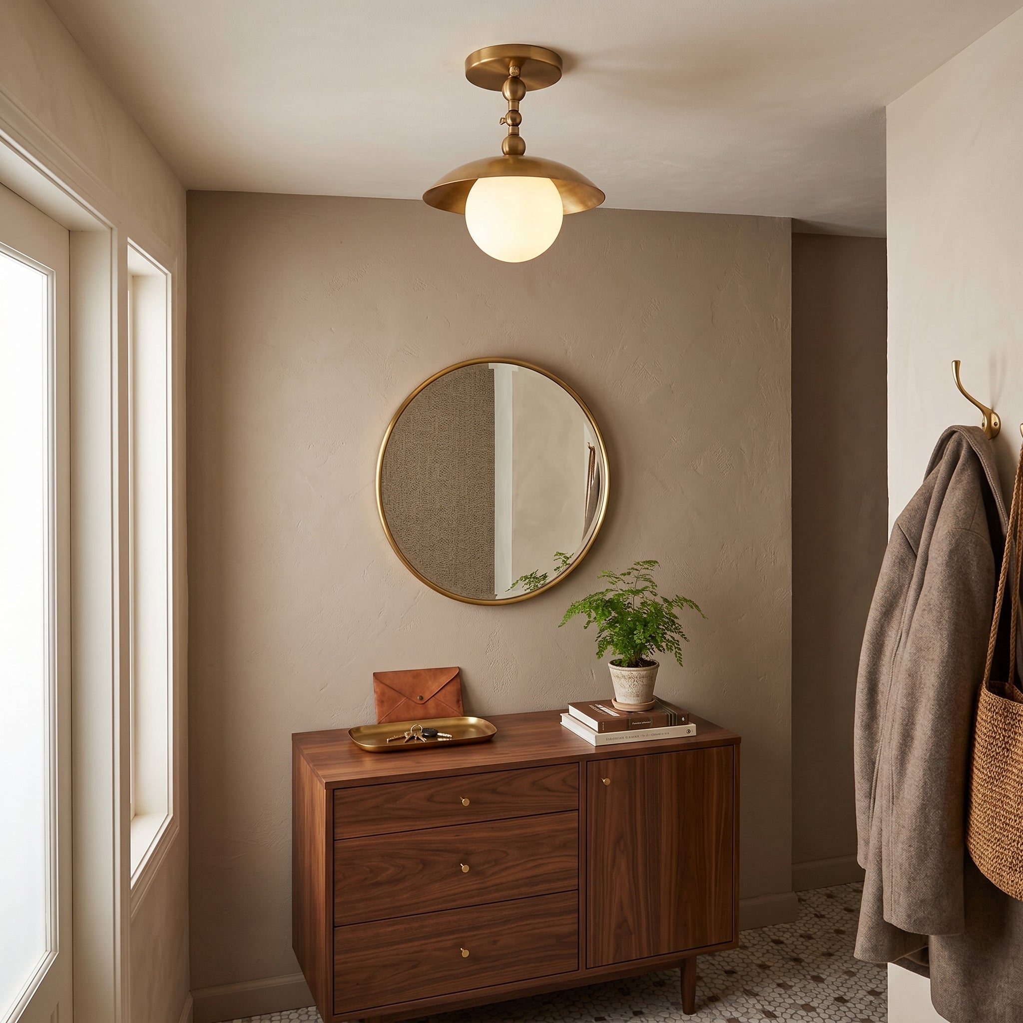 Fenoso rund loftlampe