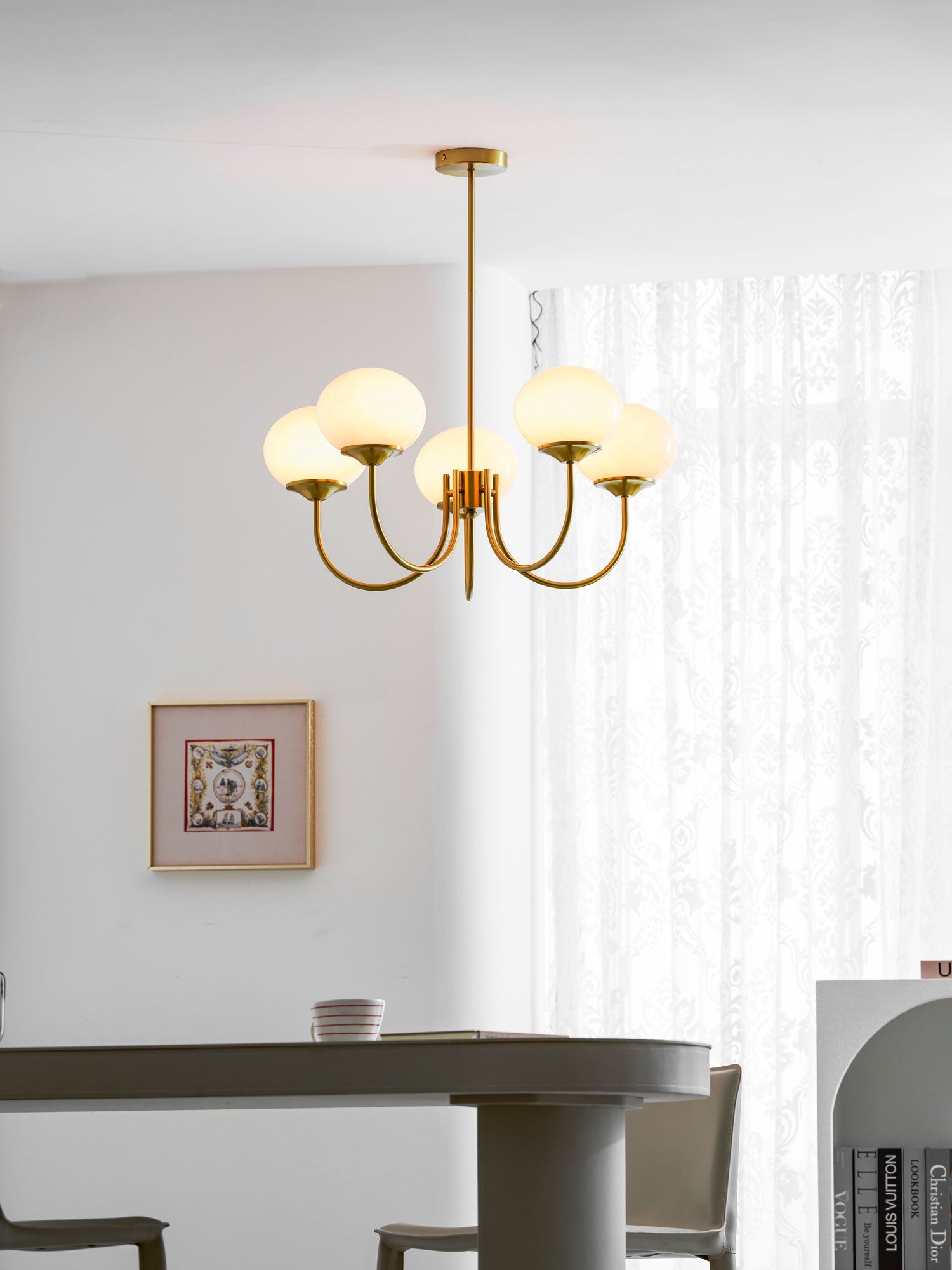 Soliare moderne lysekrone