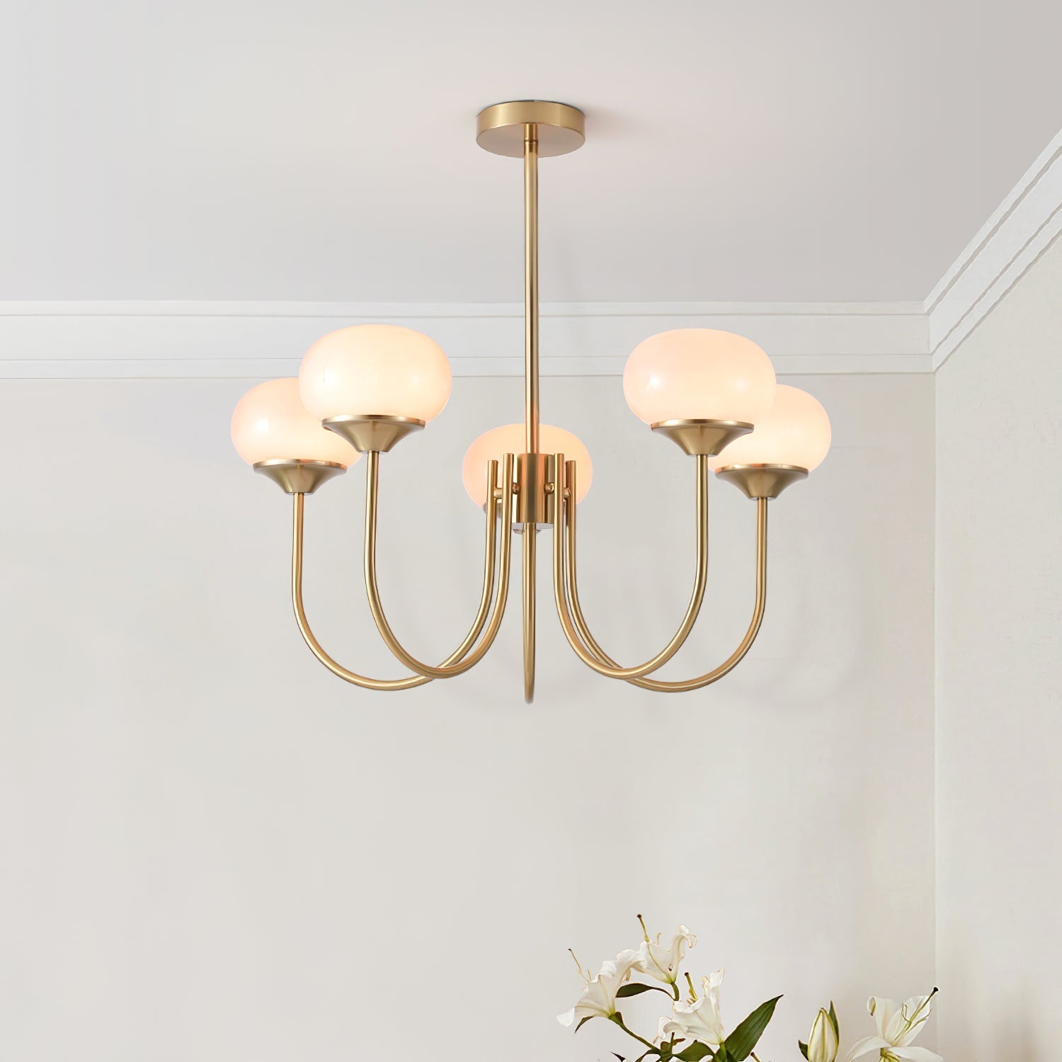 Soliare moderne lysekrone