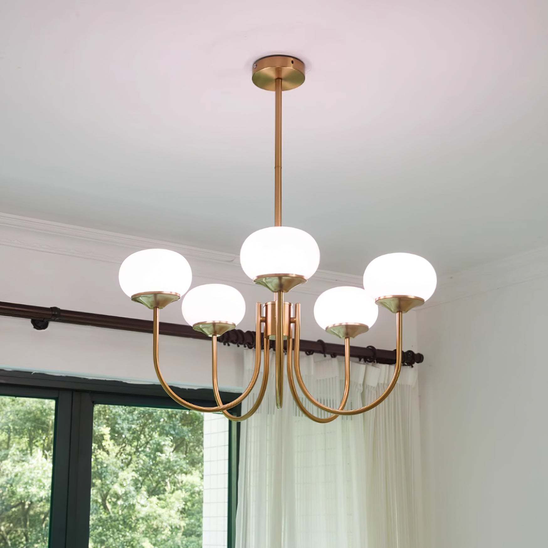 Soliare moderne lysekrone