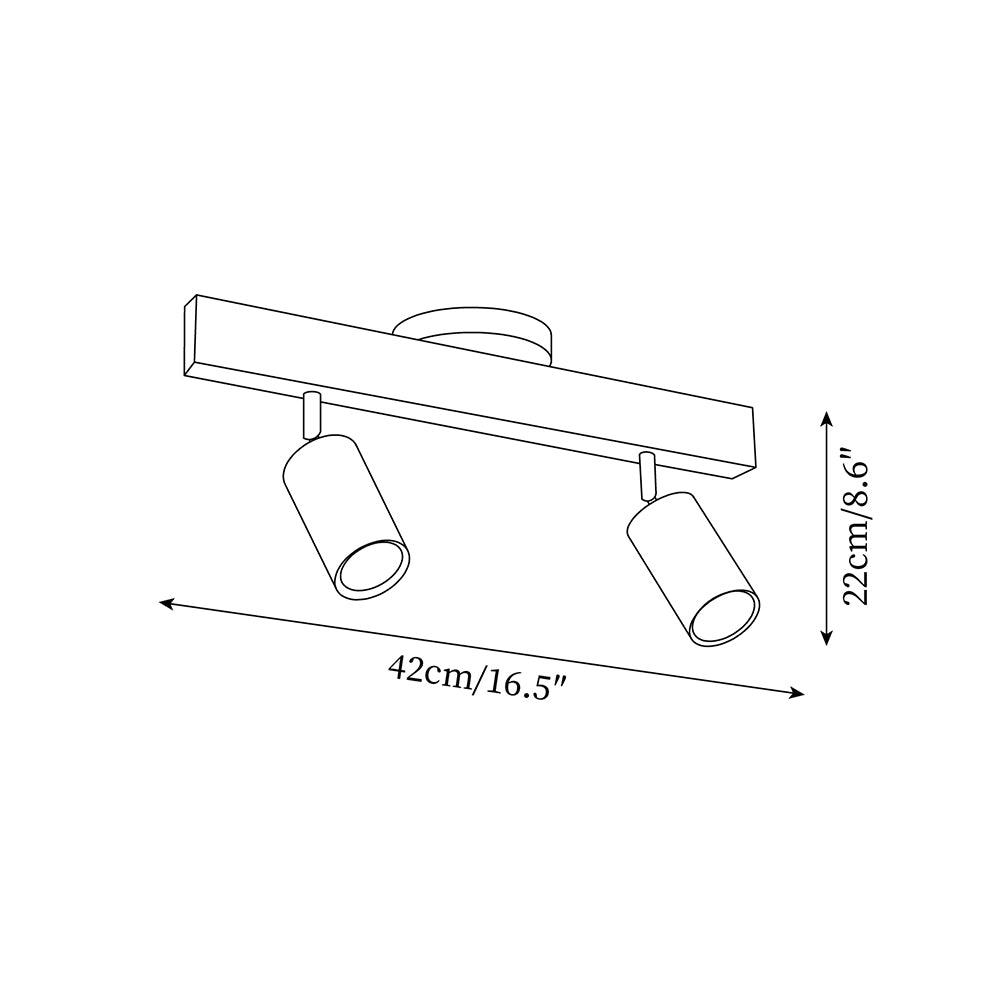 Kiromi lineær loftlampe