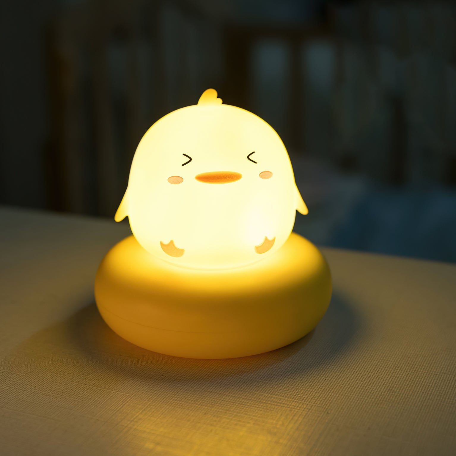 Tavlindal svampeformet bordlampe