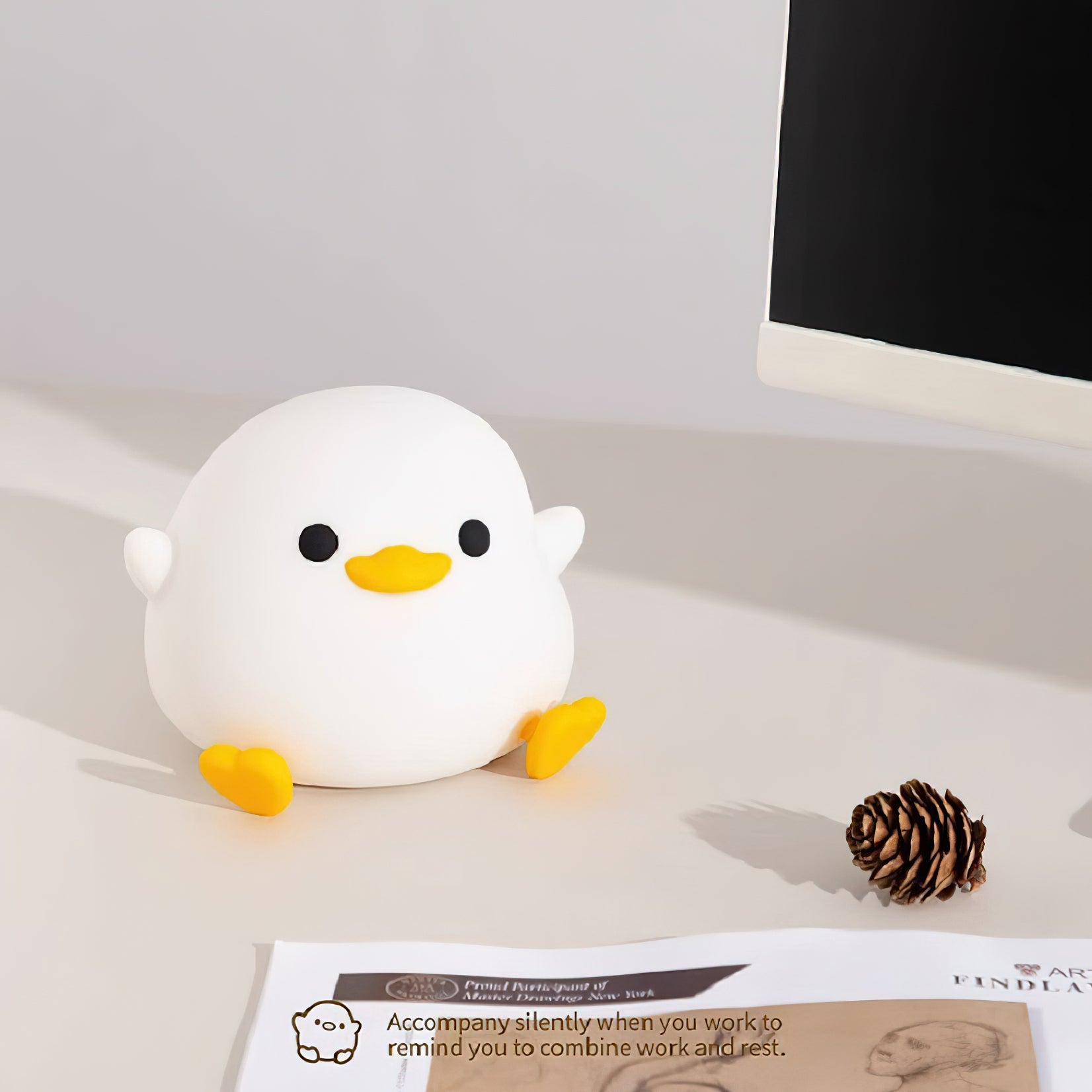Tavlindal svampeformet bordlampe