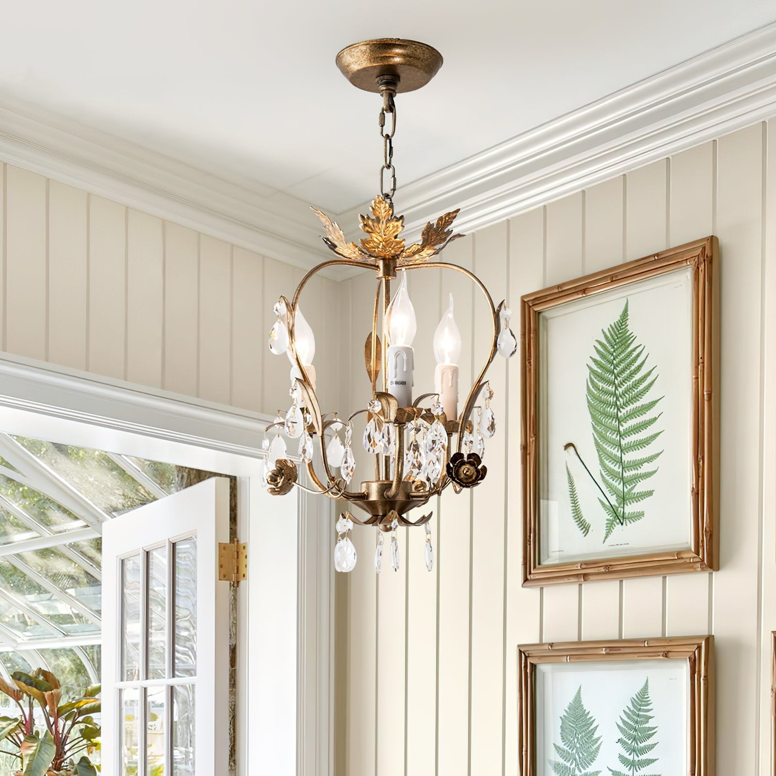 Arraia vintage lysekrone