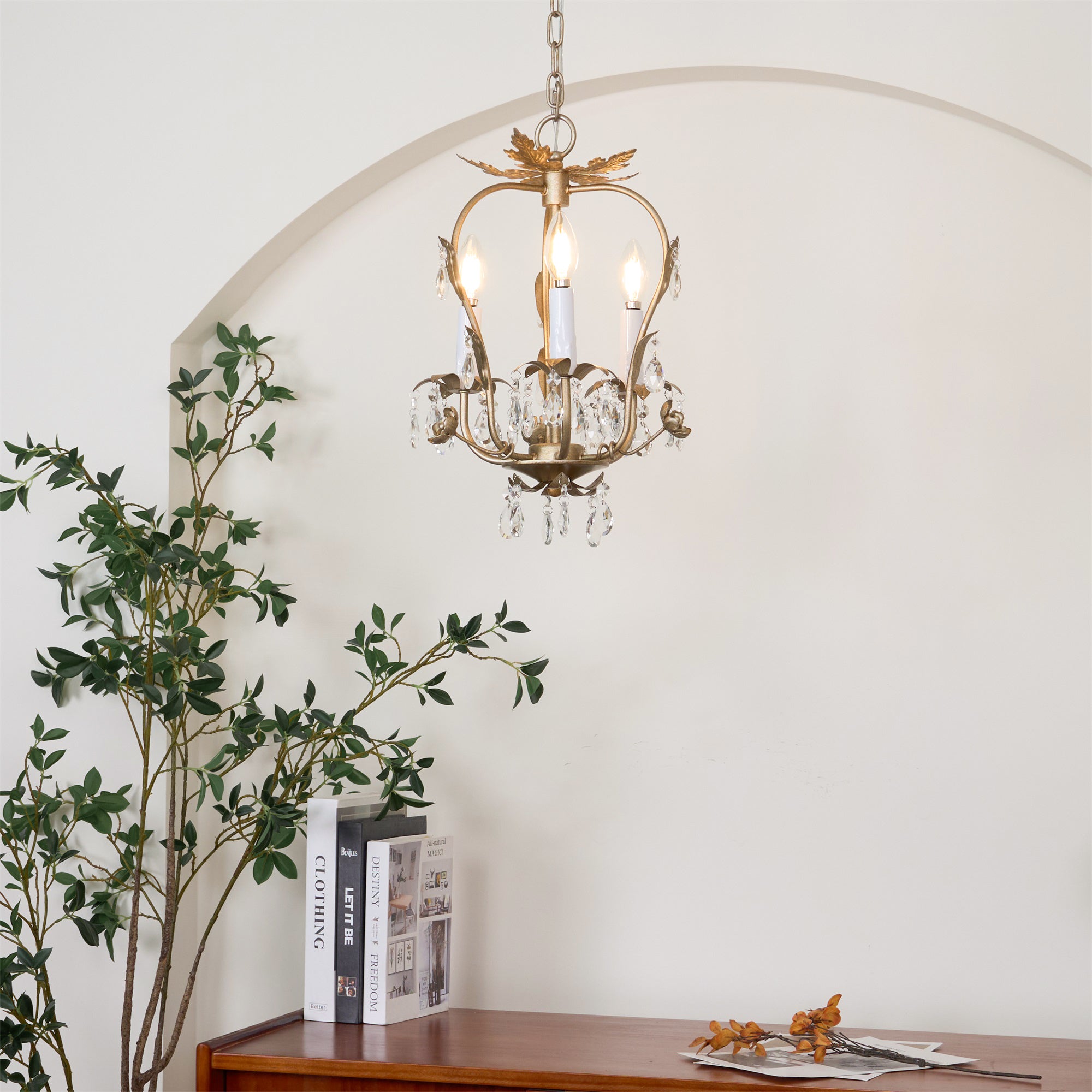 Arraia vintage lysekrone