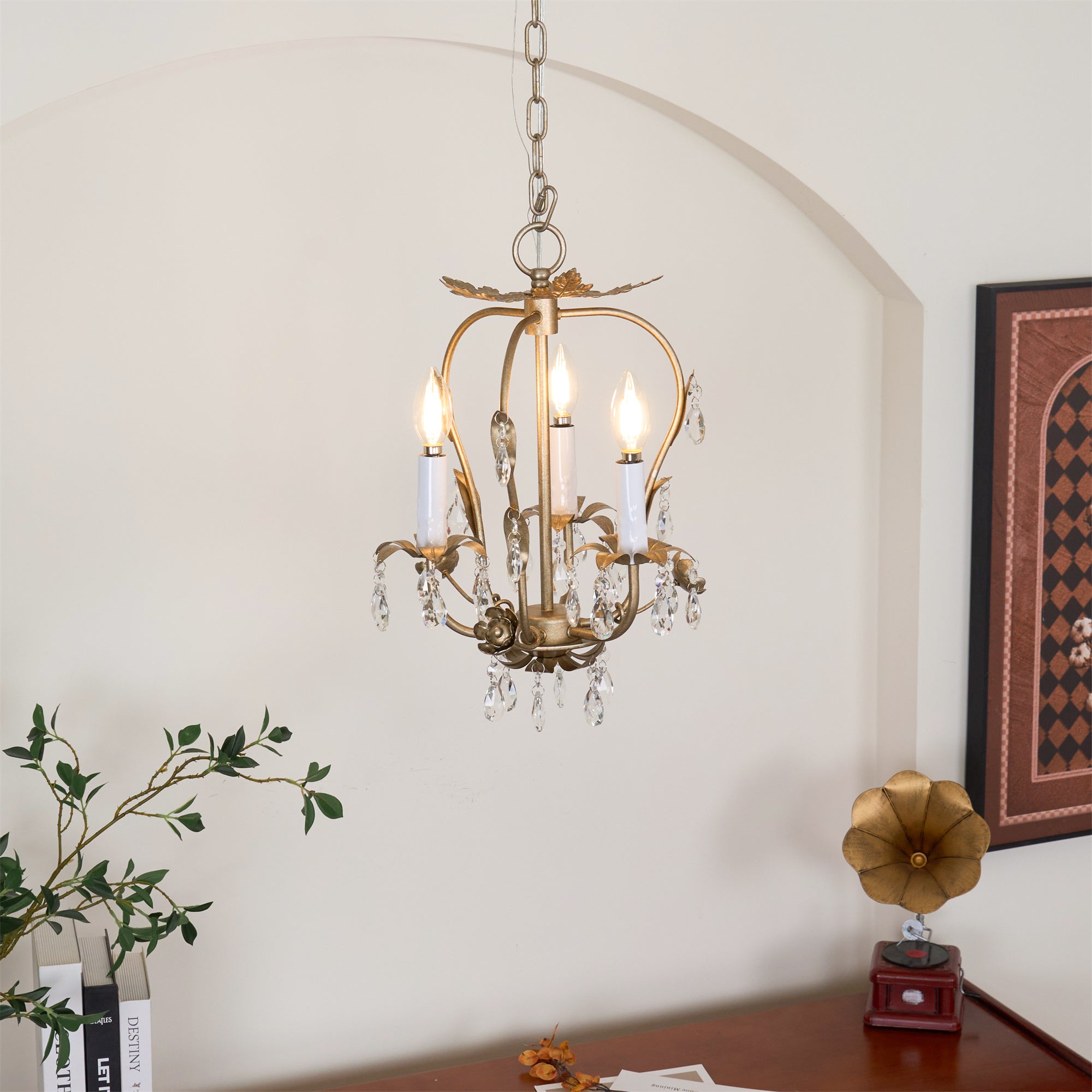 Arraia vintage lysekrone