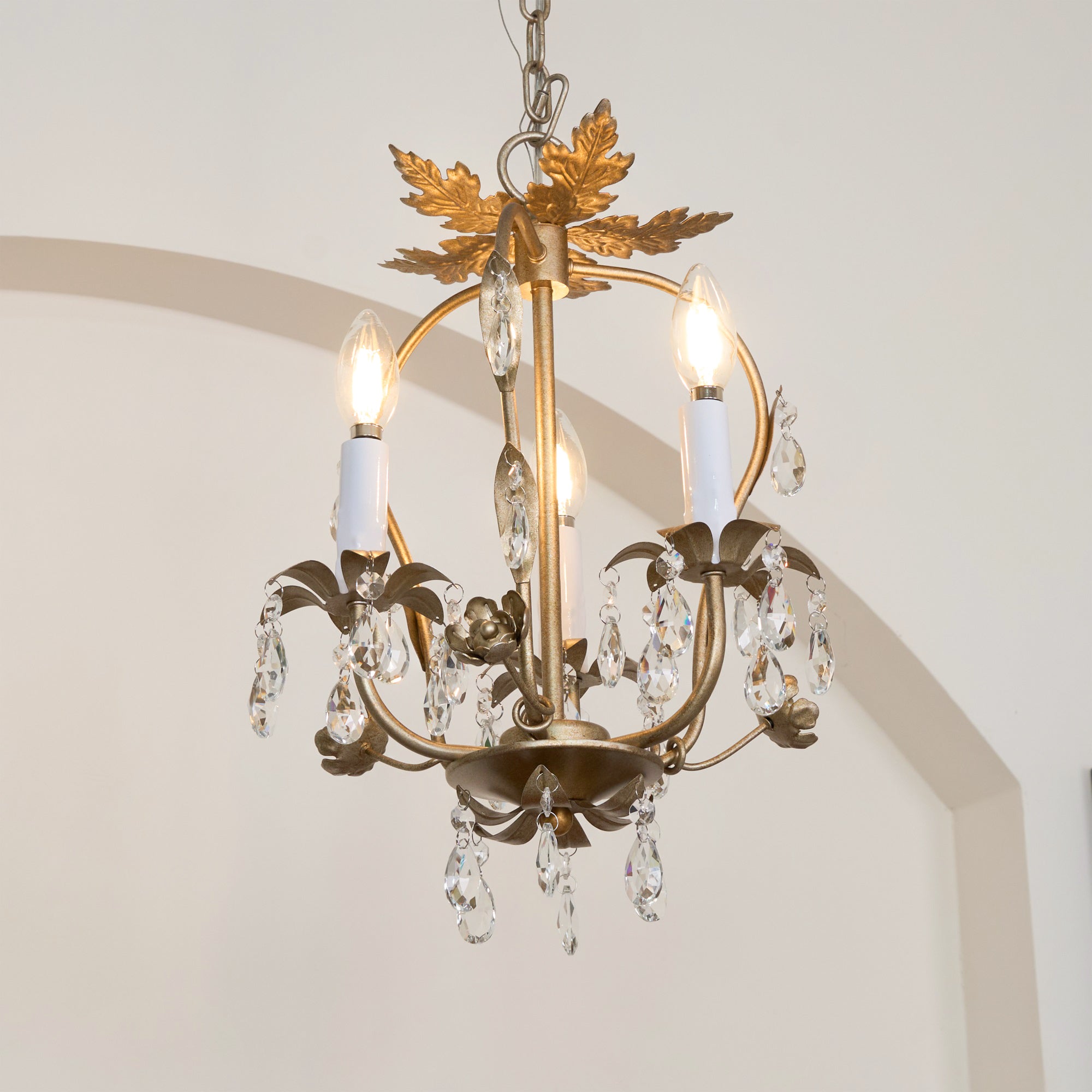 Arraia vintage lysekrone