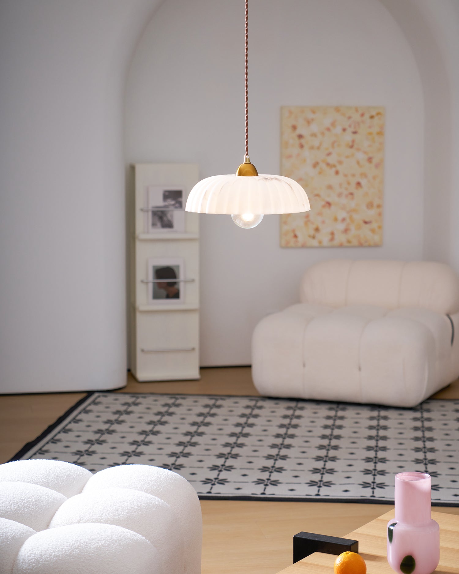 Larsele rund pendellampe