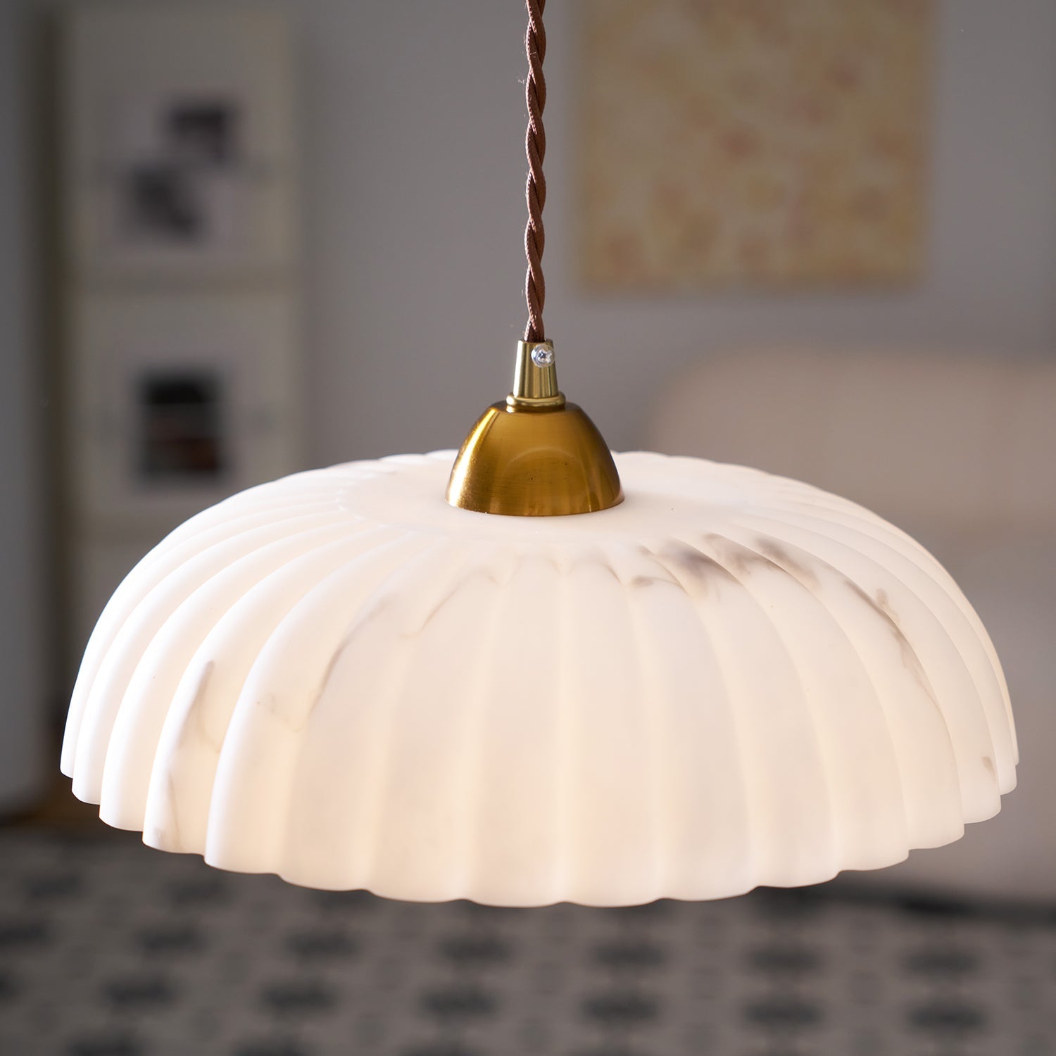 Larsele rund pendellampe