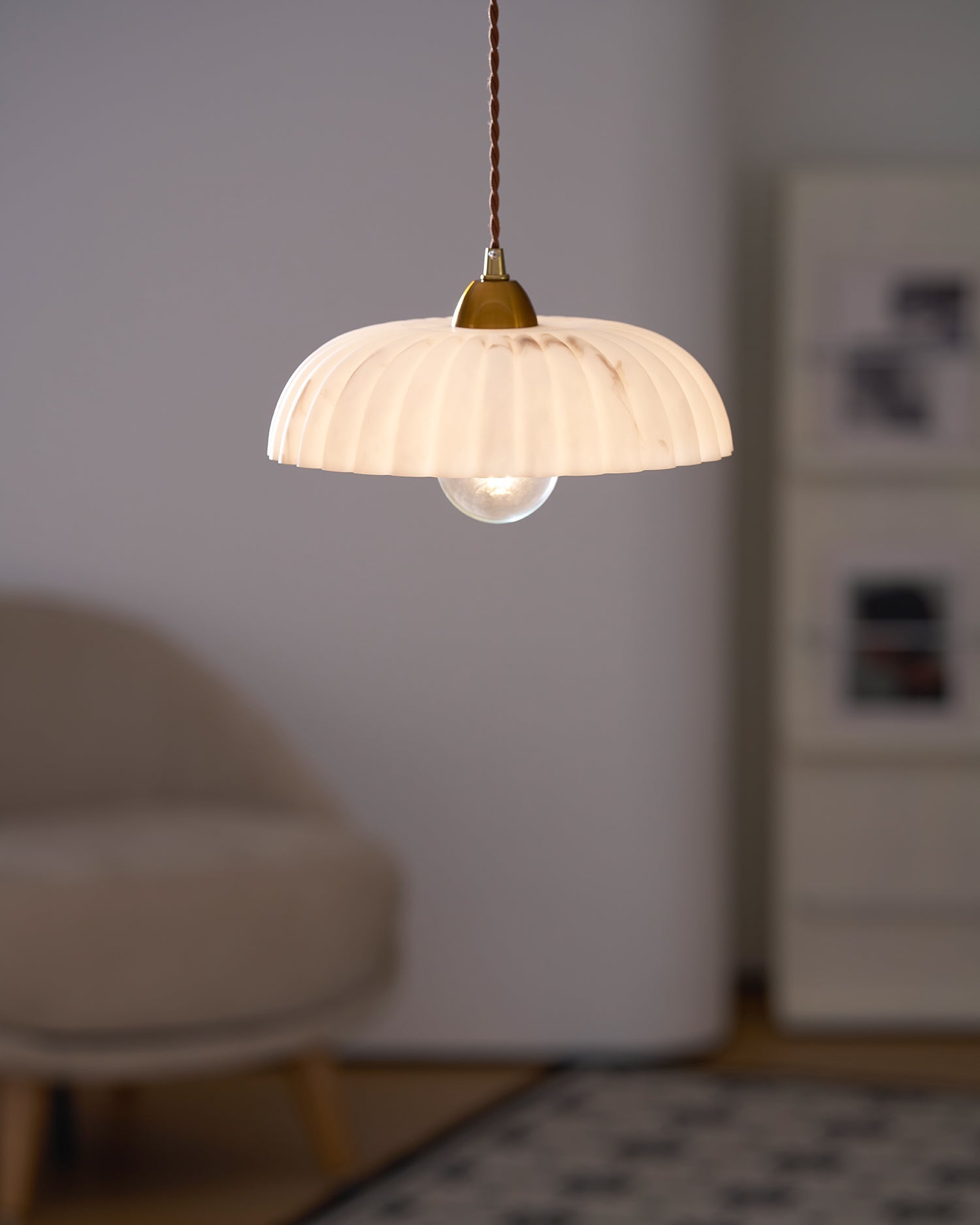 Larsele rund pendellampe