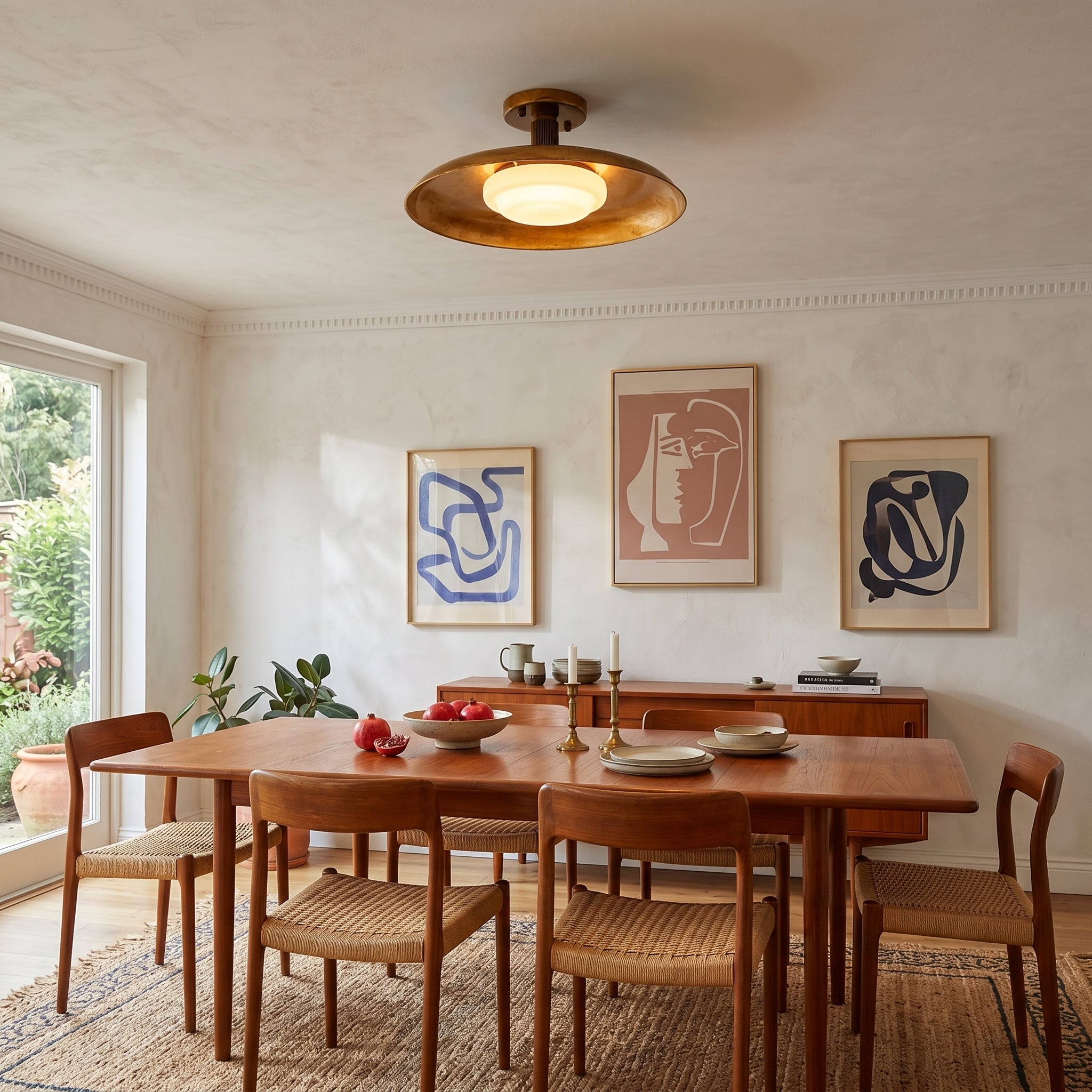 Miksol rund loftlampe