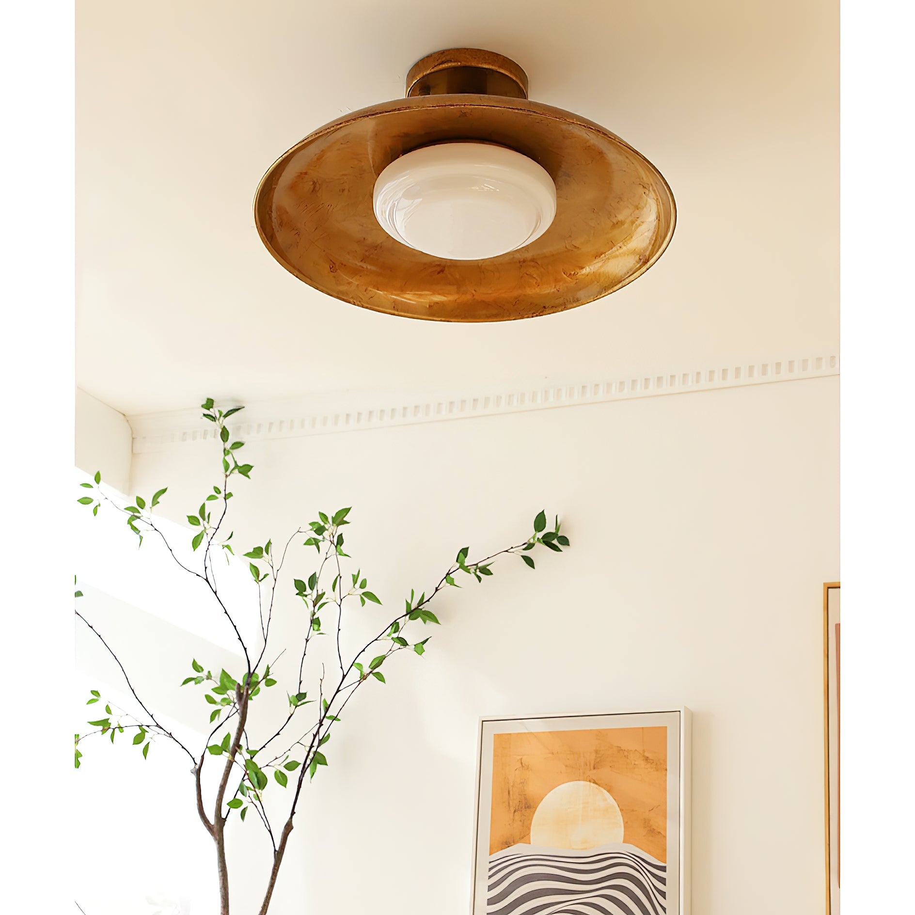Miksol rund loftlampe