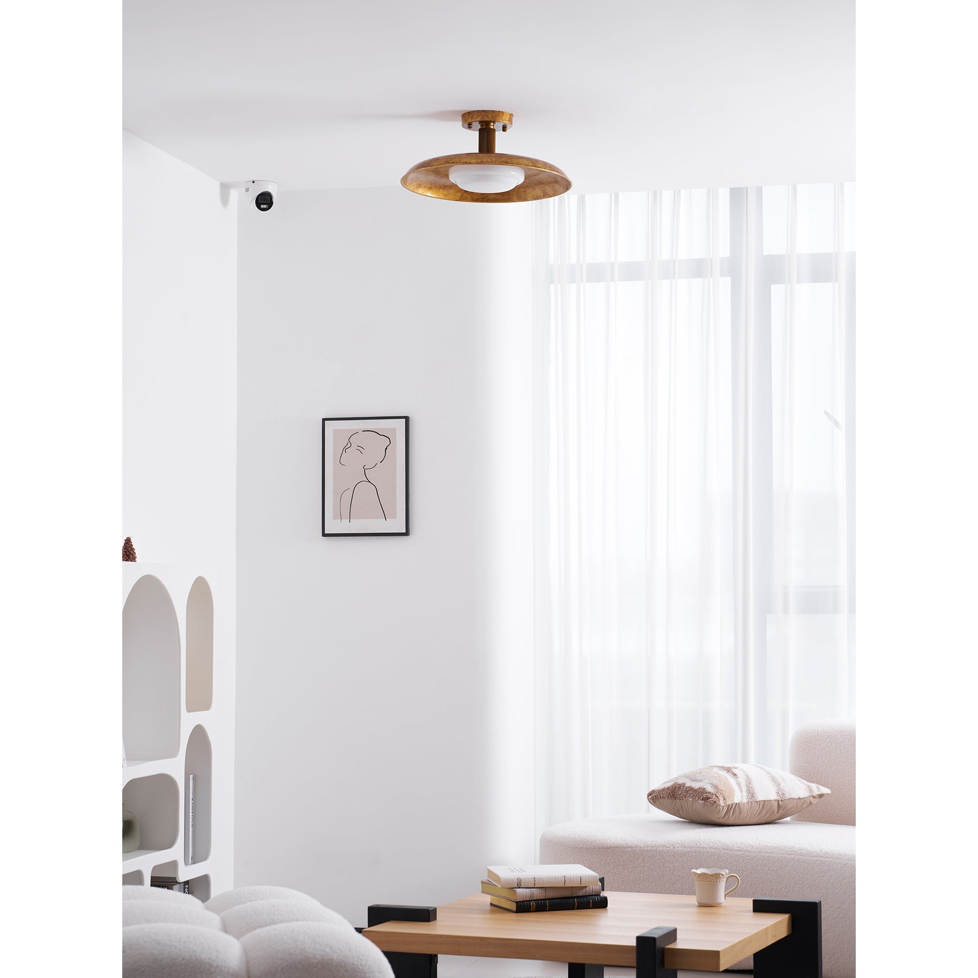 Miksol rund loftlampe