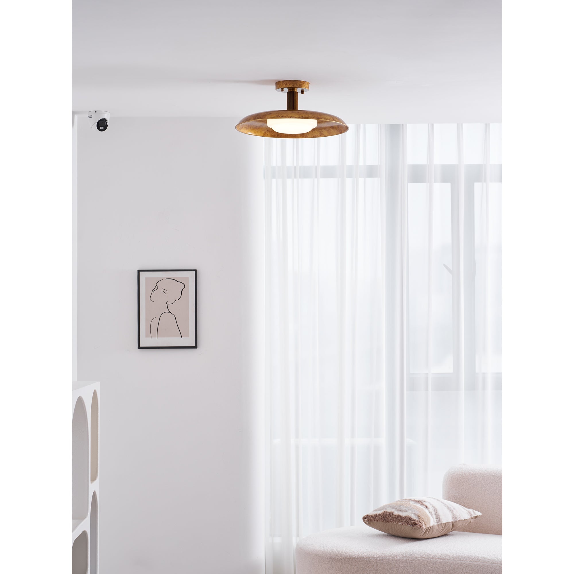 Miksol rund loftlampe