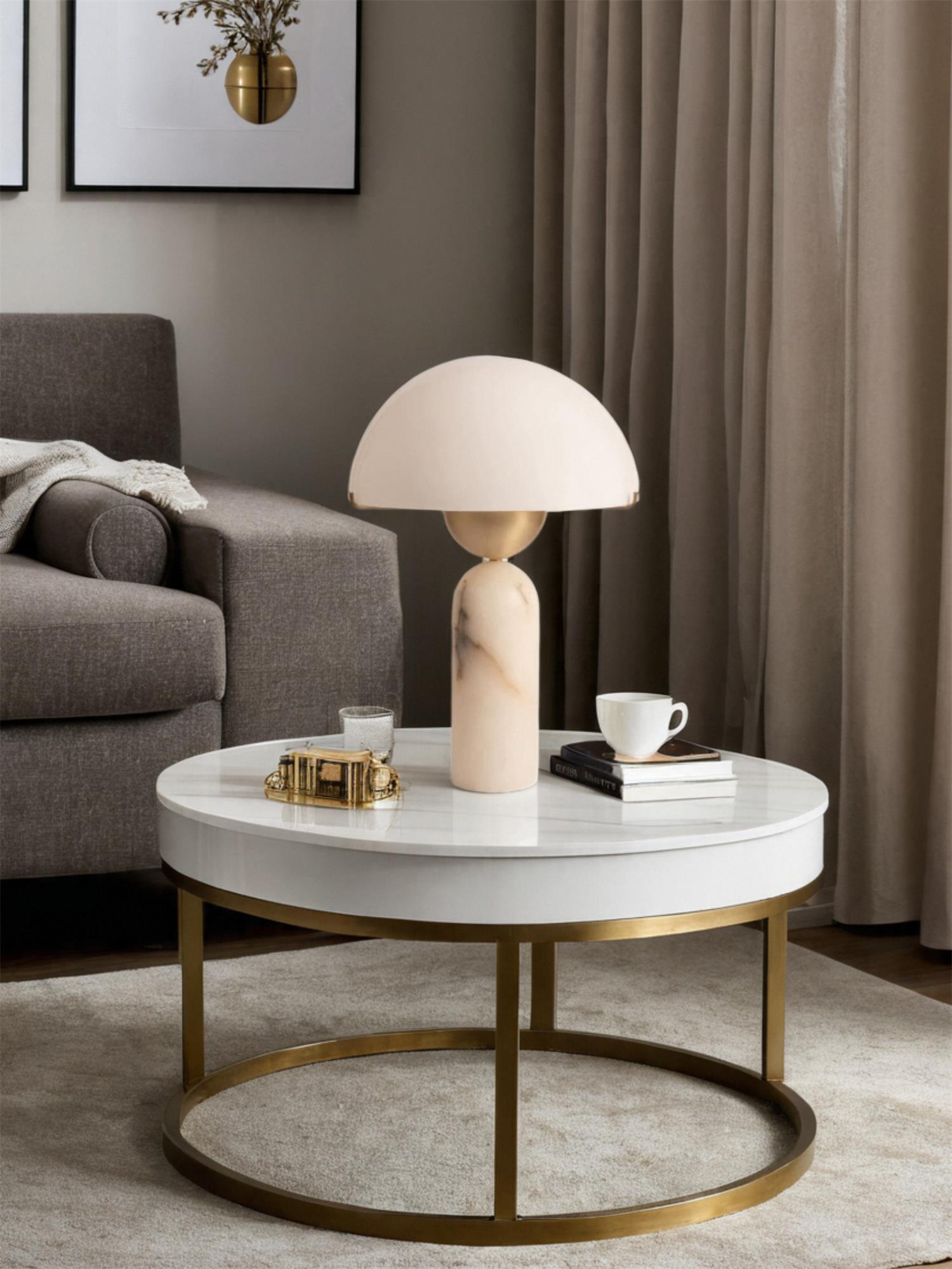 Lunena kugleformet bordlampe