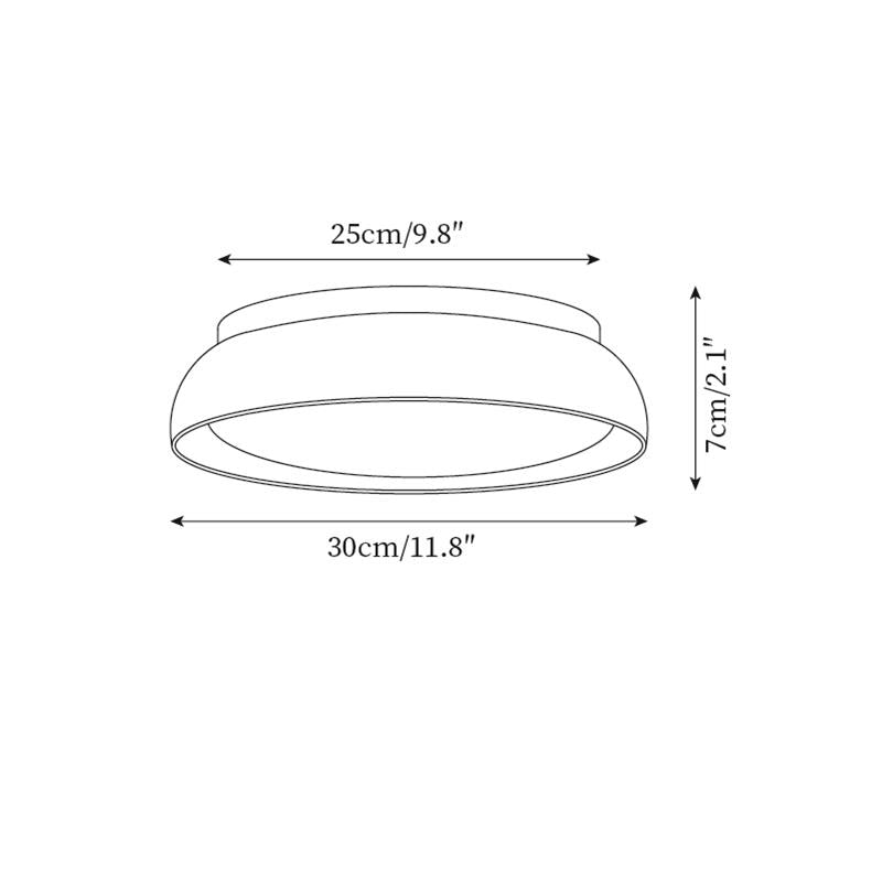 Olaivi rund loftlampe