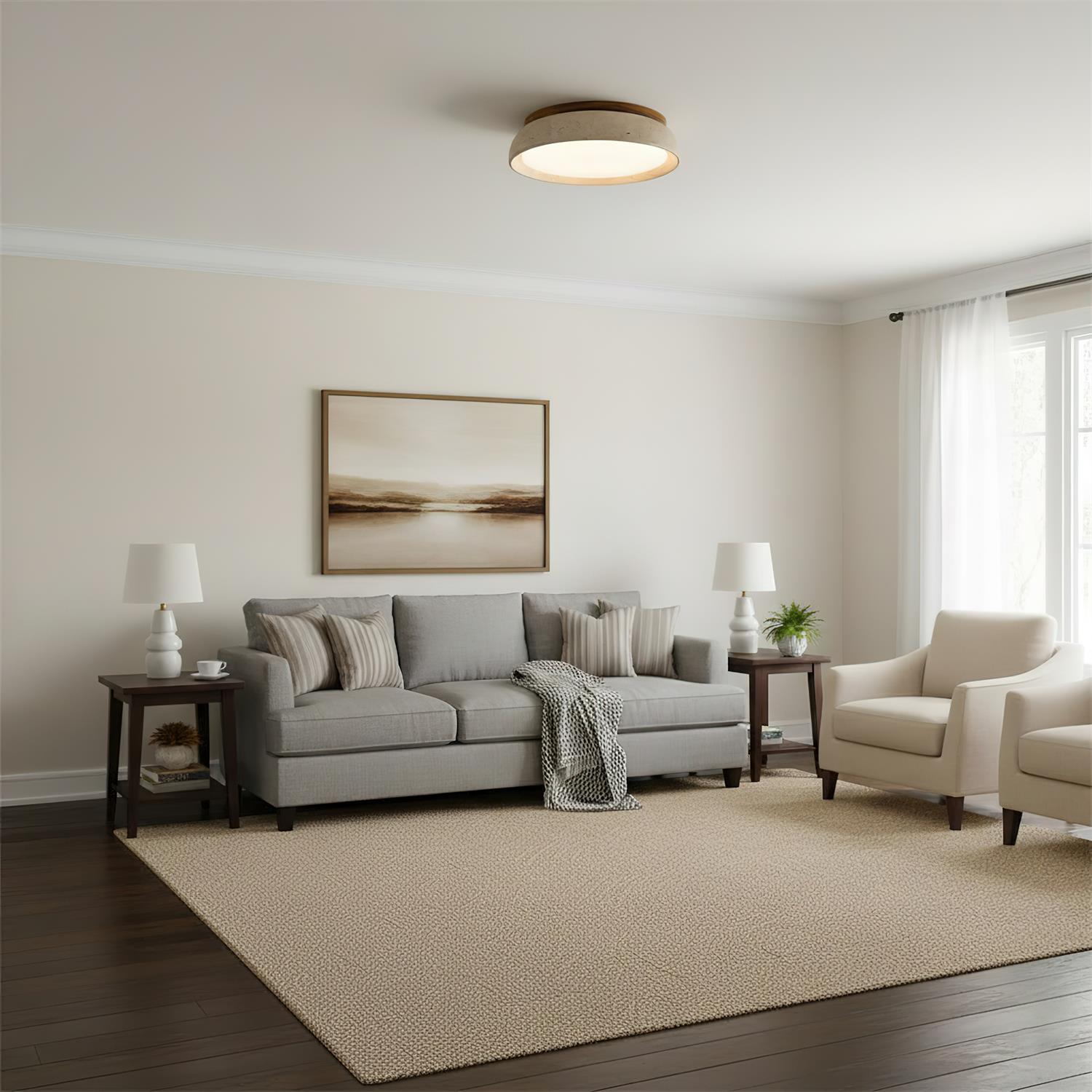 Olaivi rund loftlampe