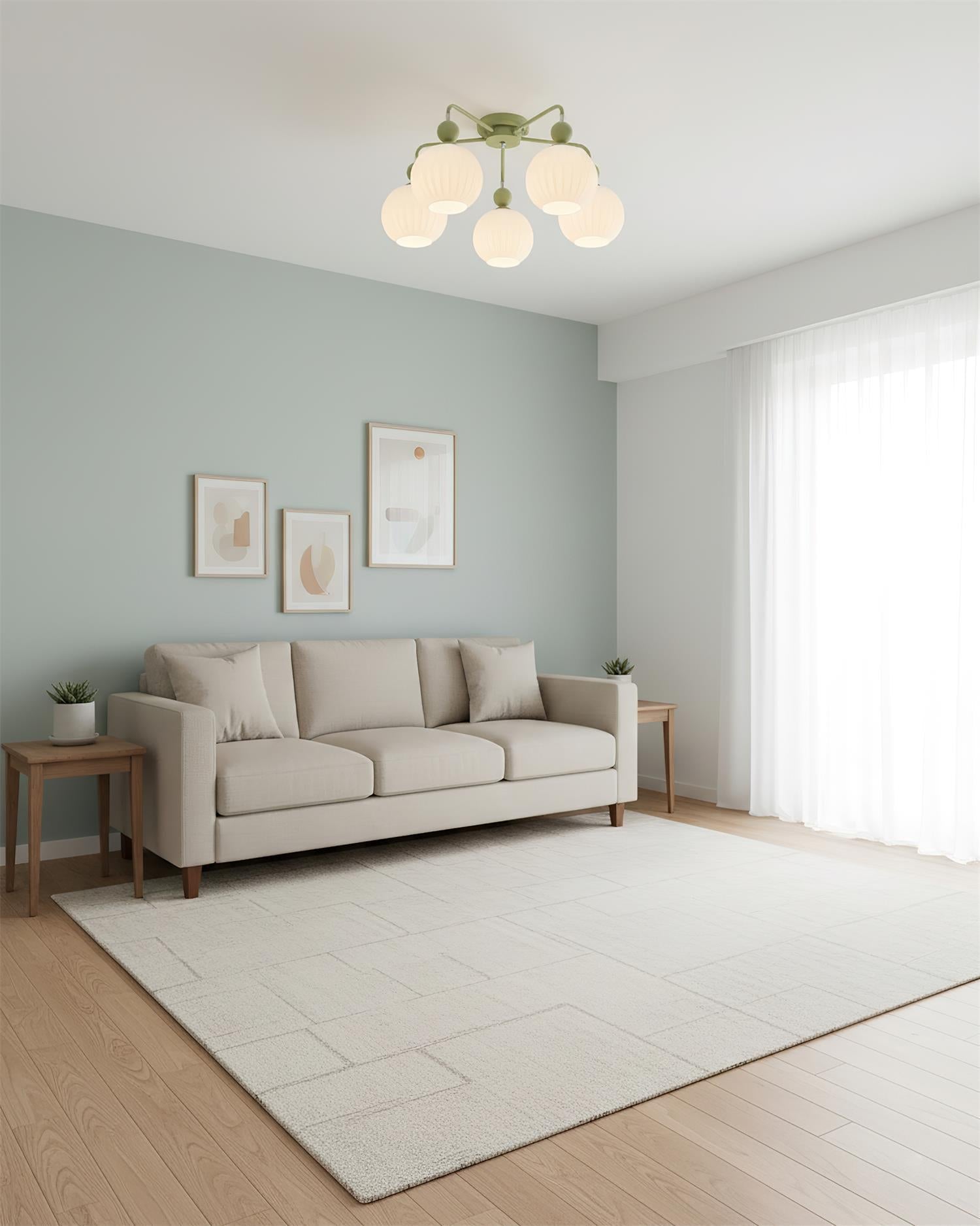 Blalolund udendørs loftlampe