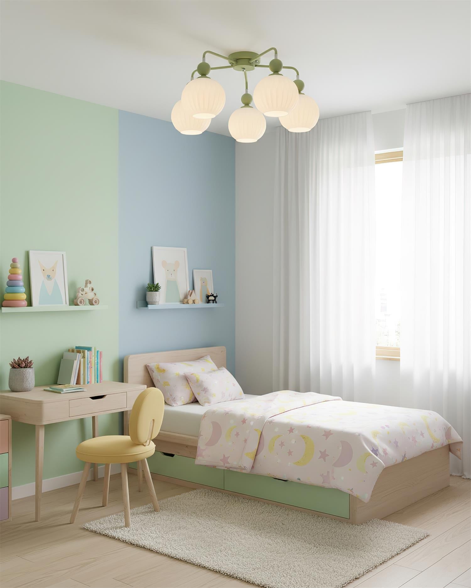 Blalolund udendørs loftlampe