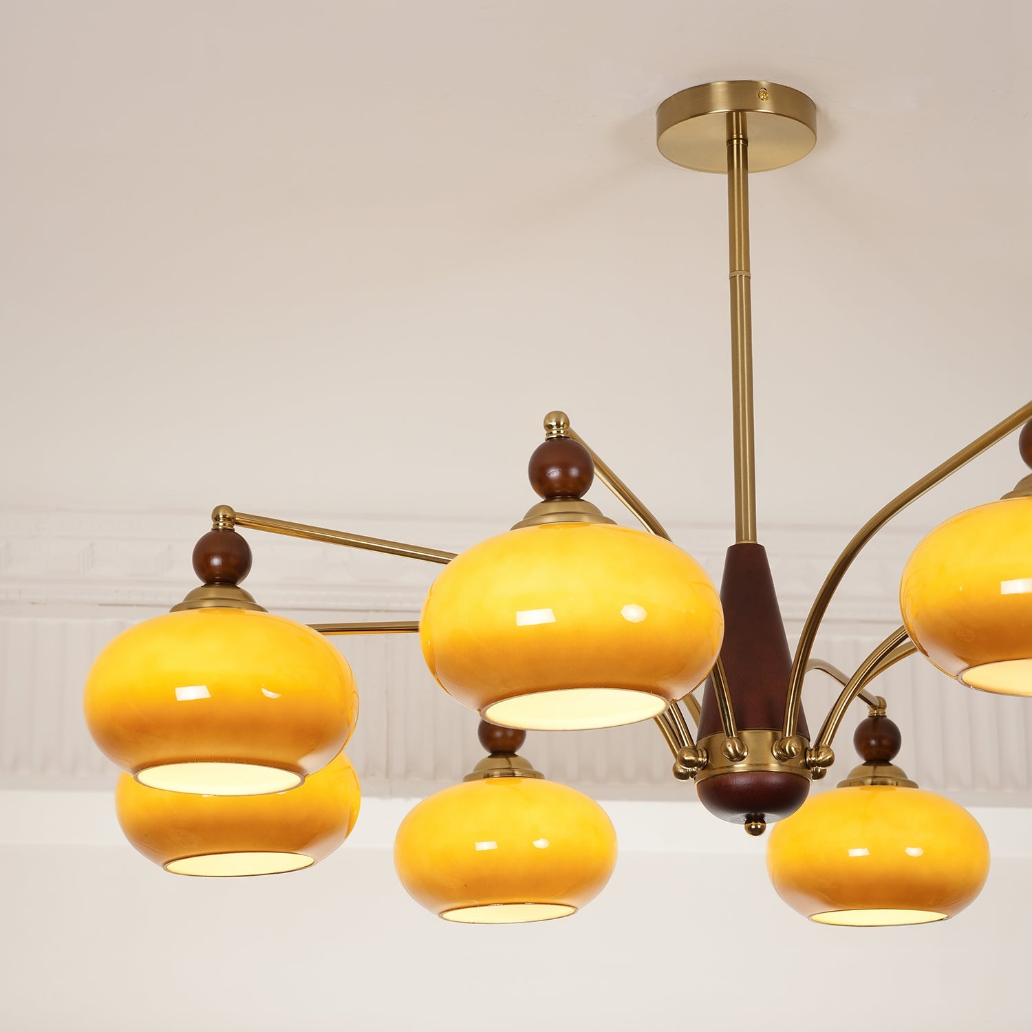 Wenon vintage lysekrone