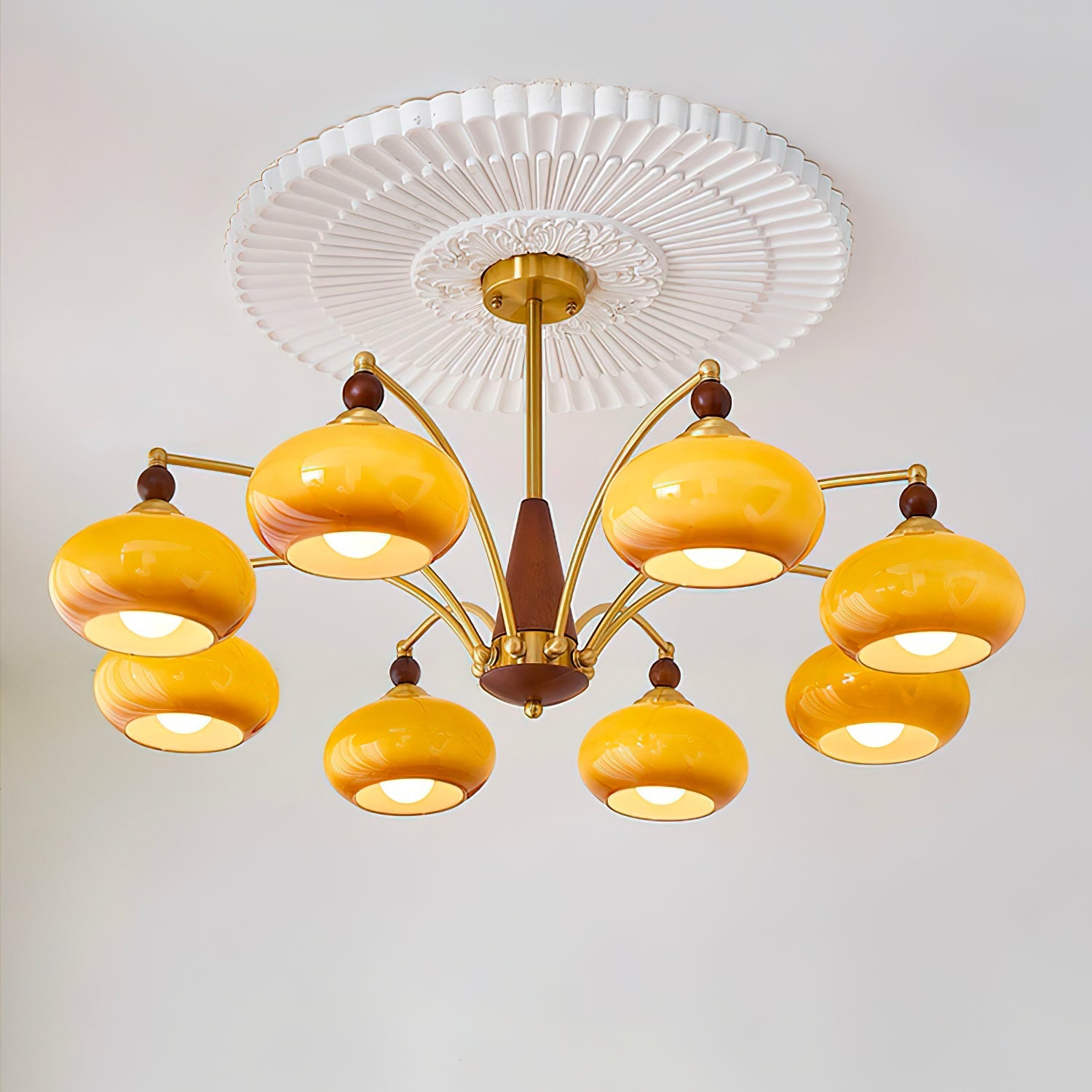 Wenon vintage lysekrone