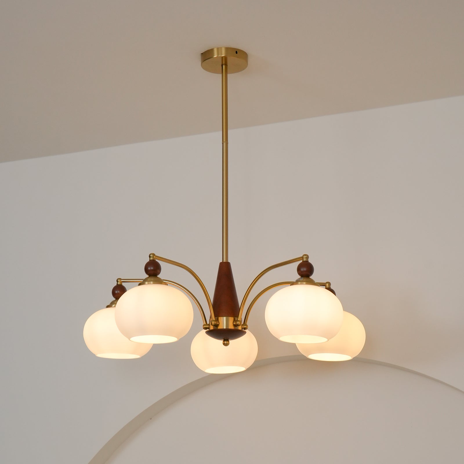 Wenon vintage lysekrone