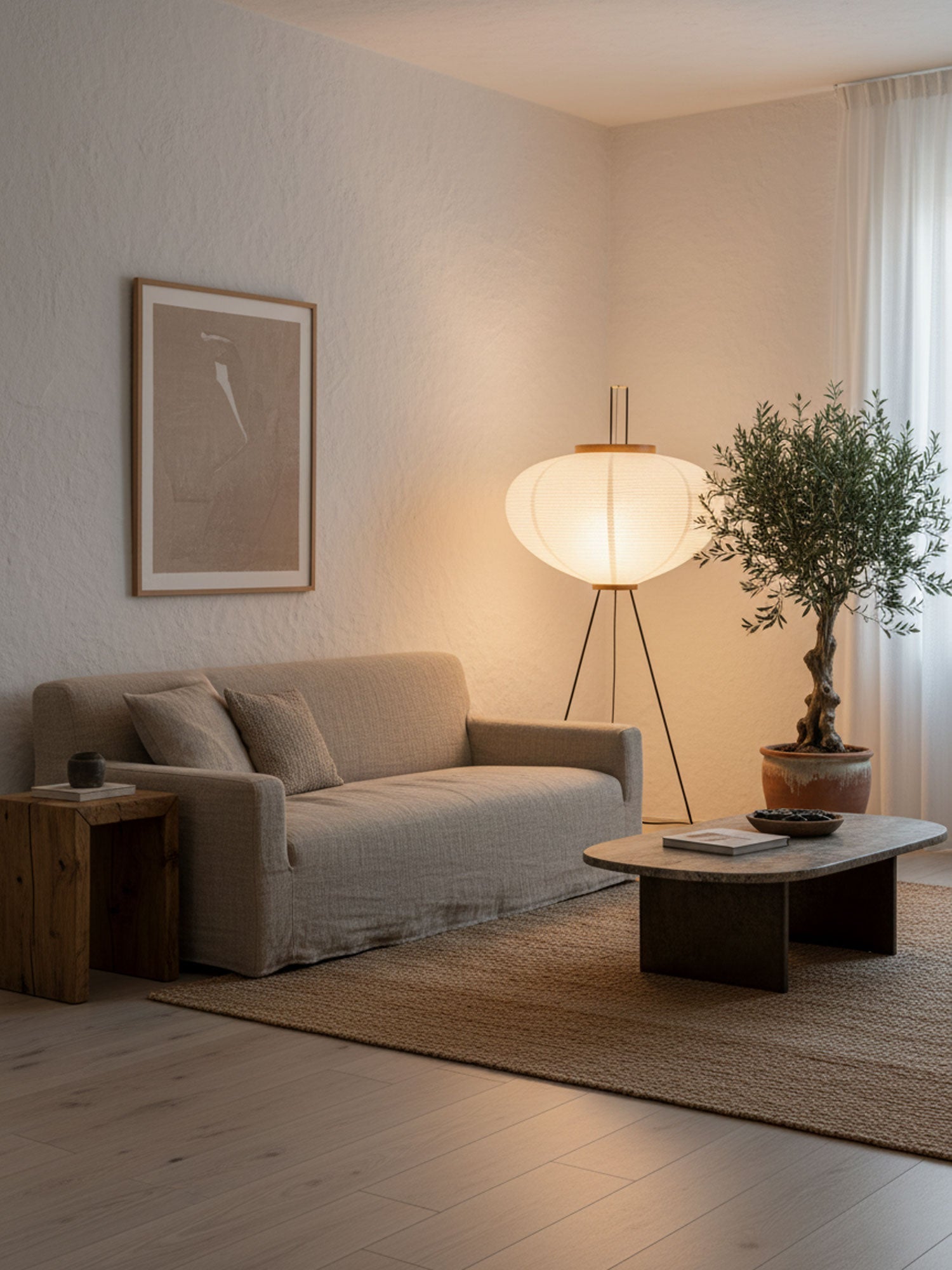 Oladalsi gulvlampe