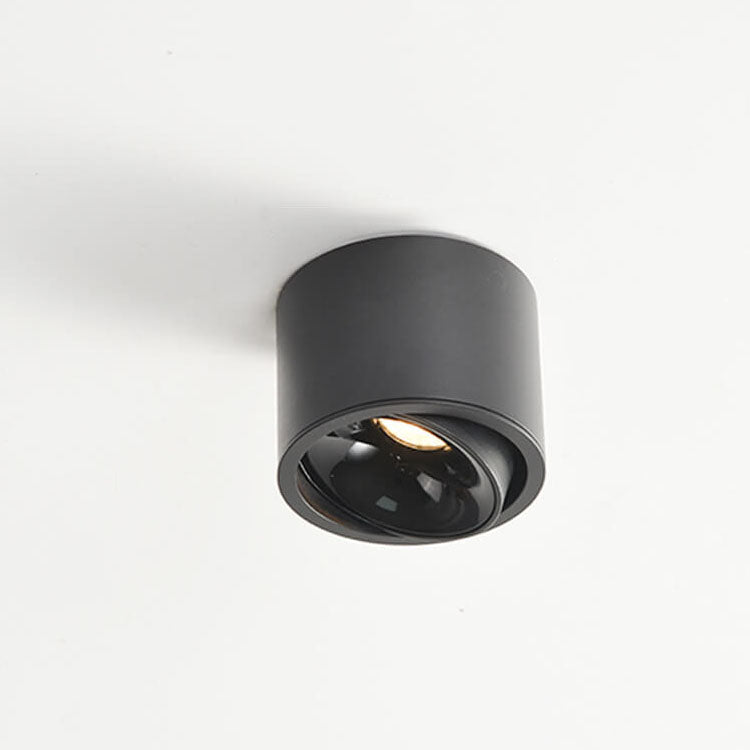 Leir rund loftlampe