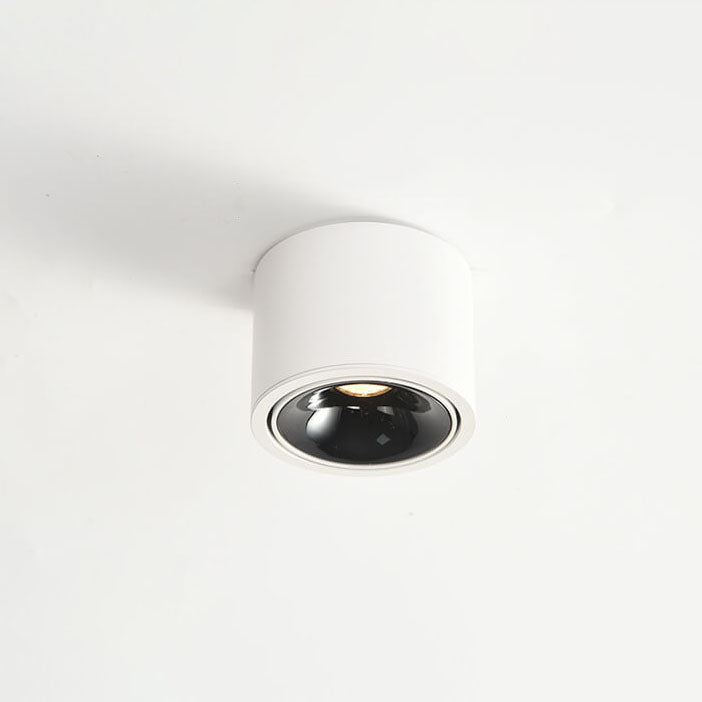 Leir rund loftlampe