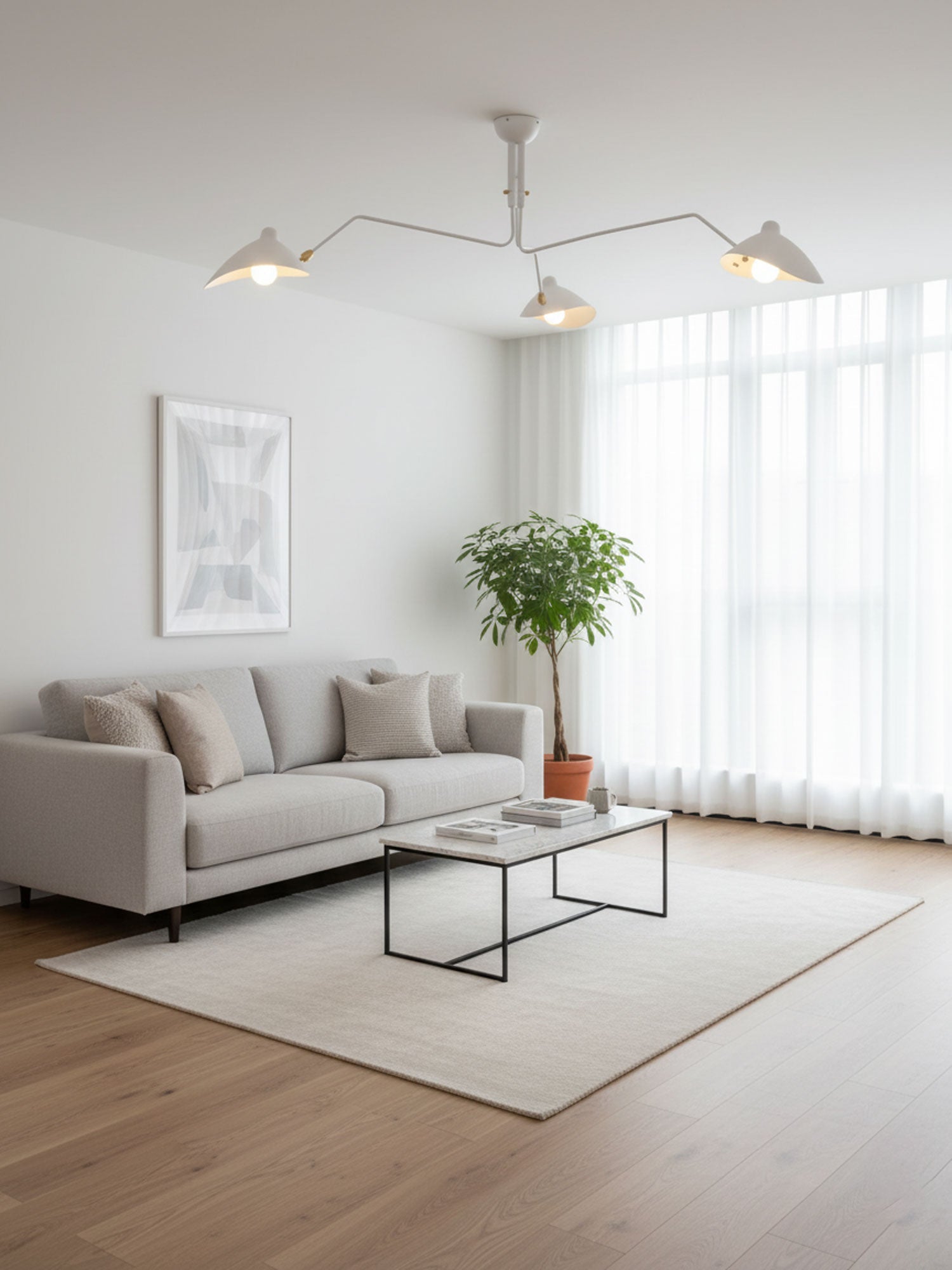 Glenmo minimalistisk loftlampe