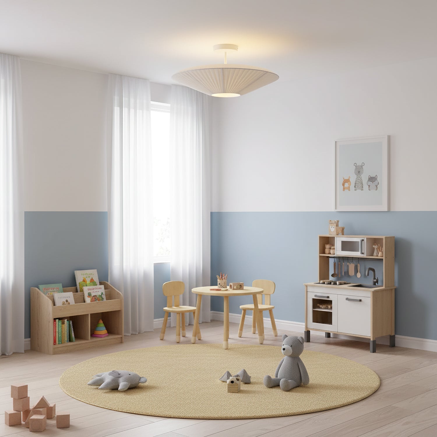 Havne rund loftlampe