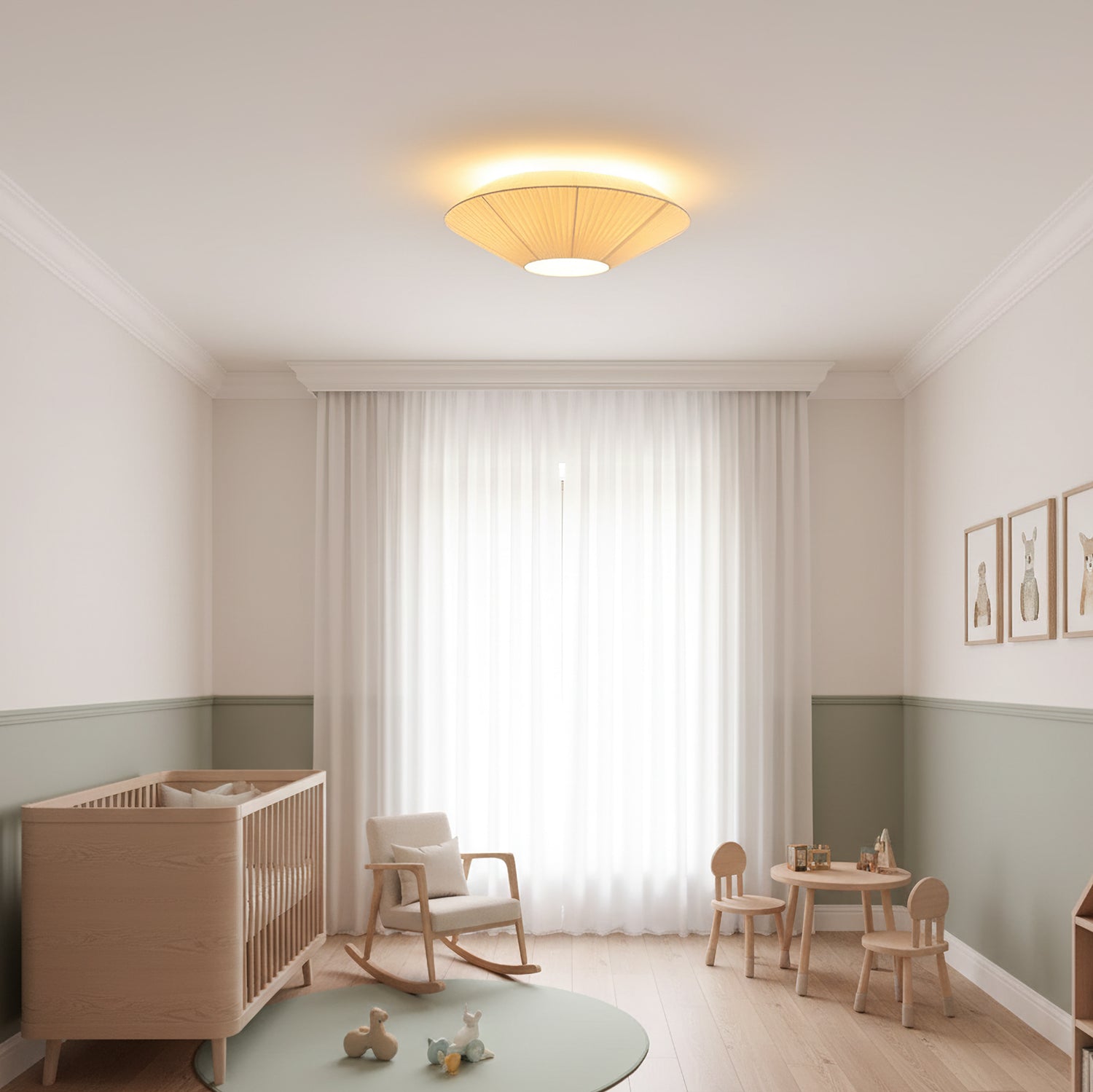 Havne rund loftlampe
