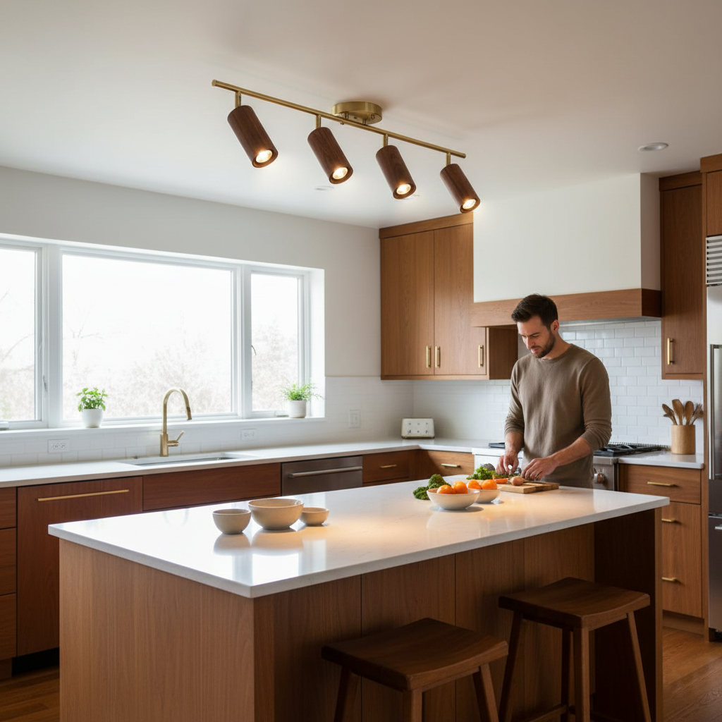 Renuri lineær loftlampe