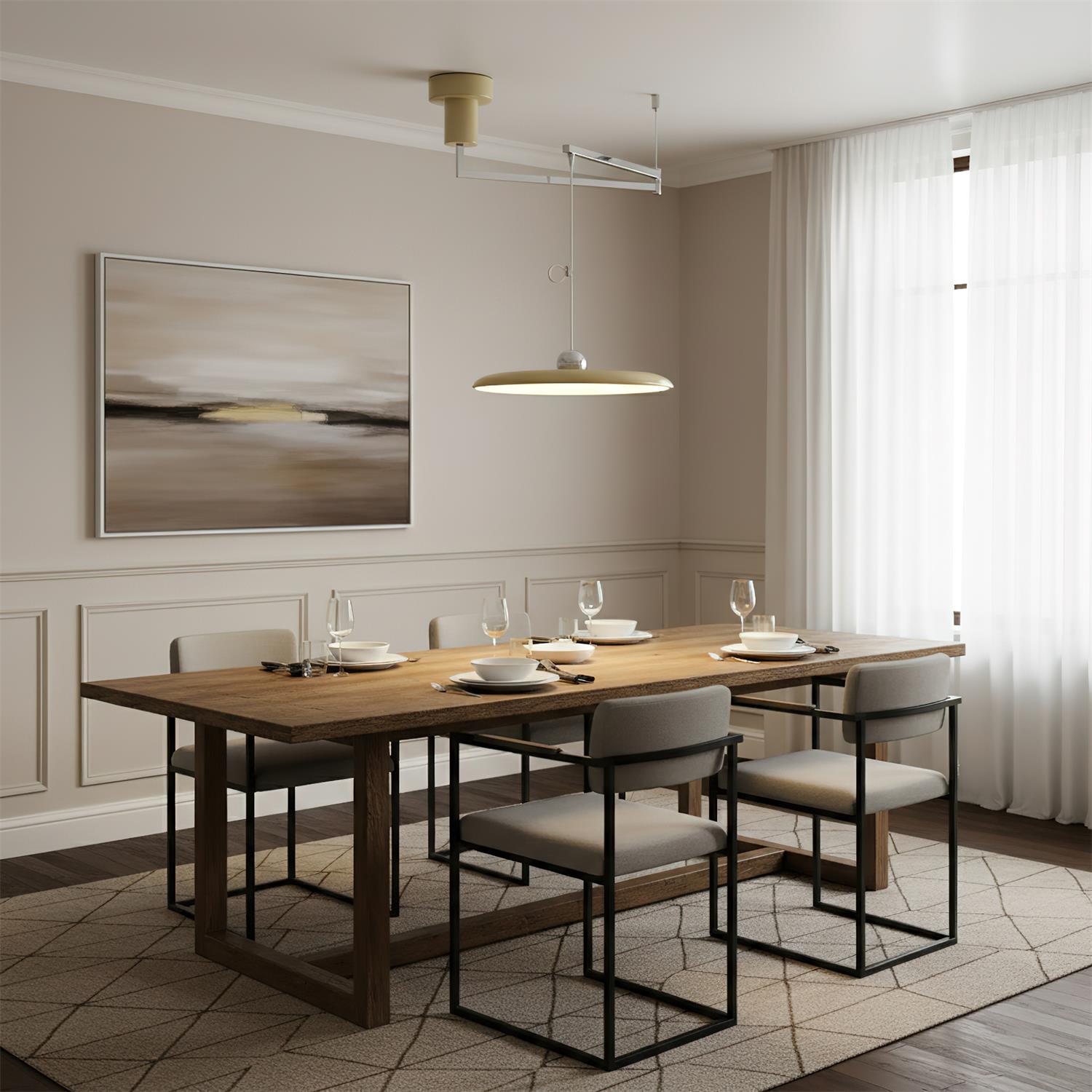 Theomi rund pendellampe