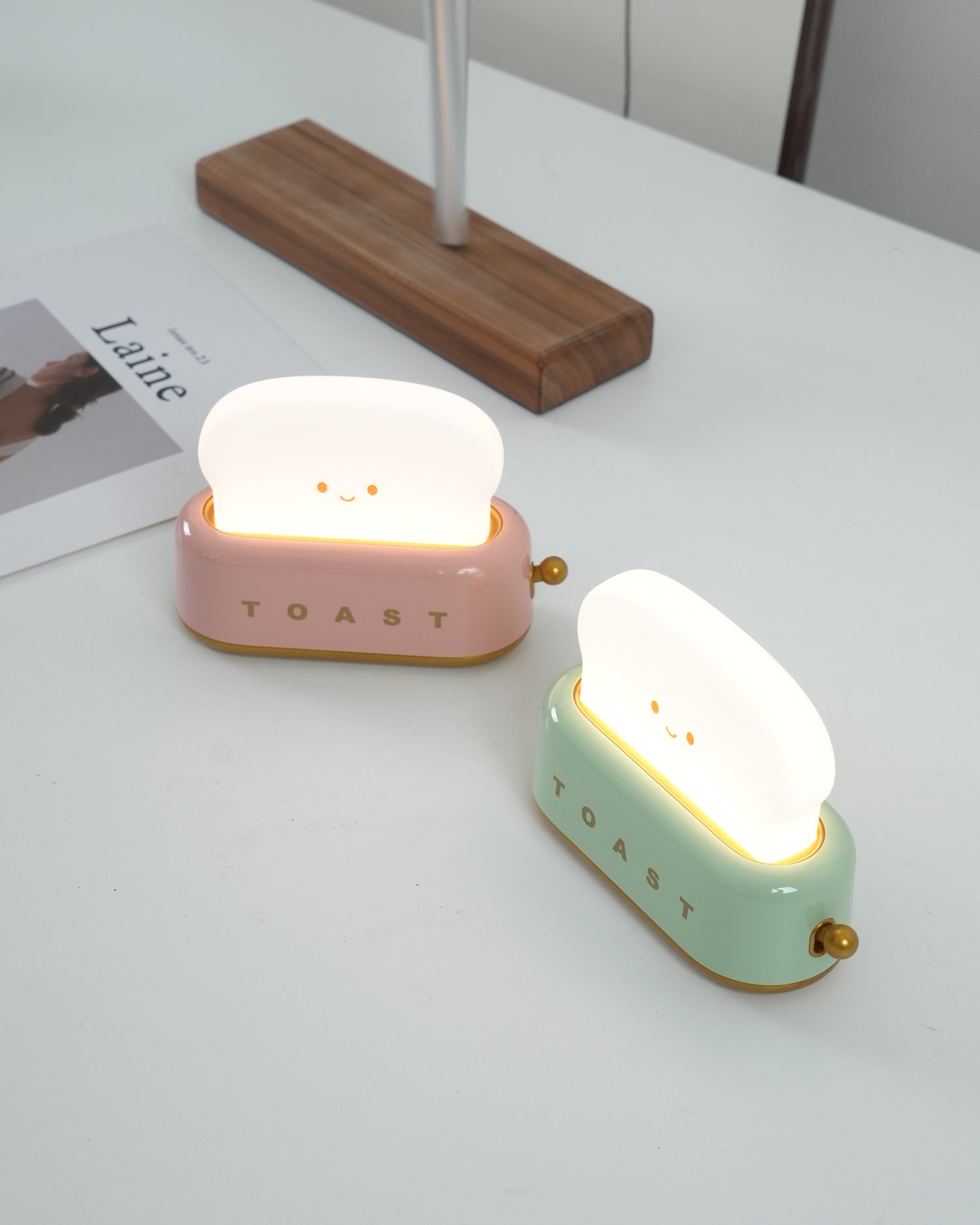Lunrina retro bordlampe