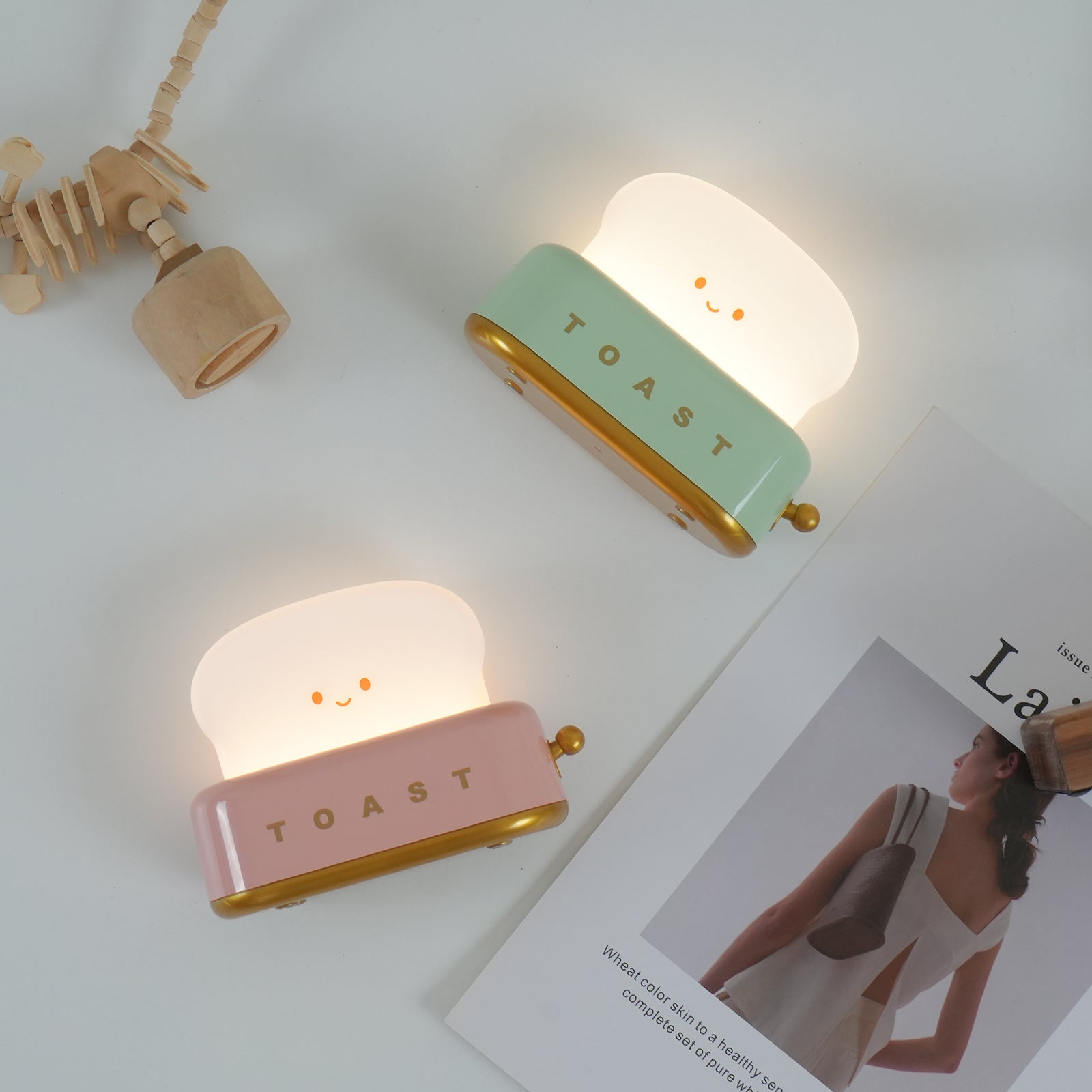 Lunrina retro bordlampe
