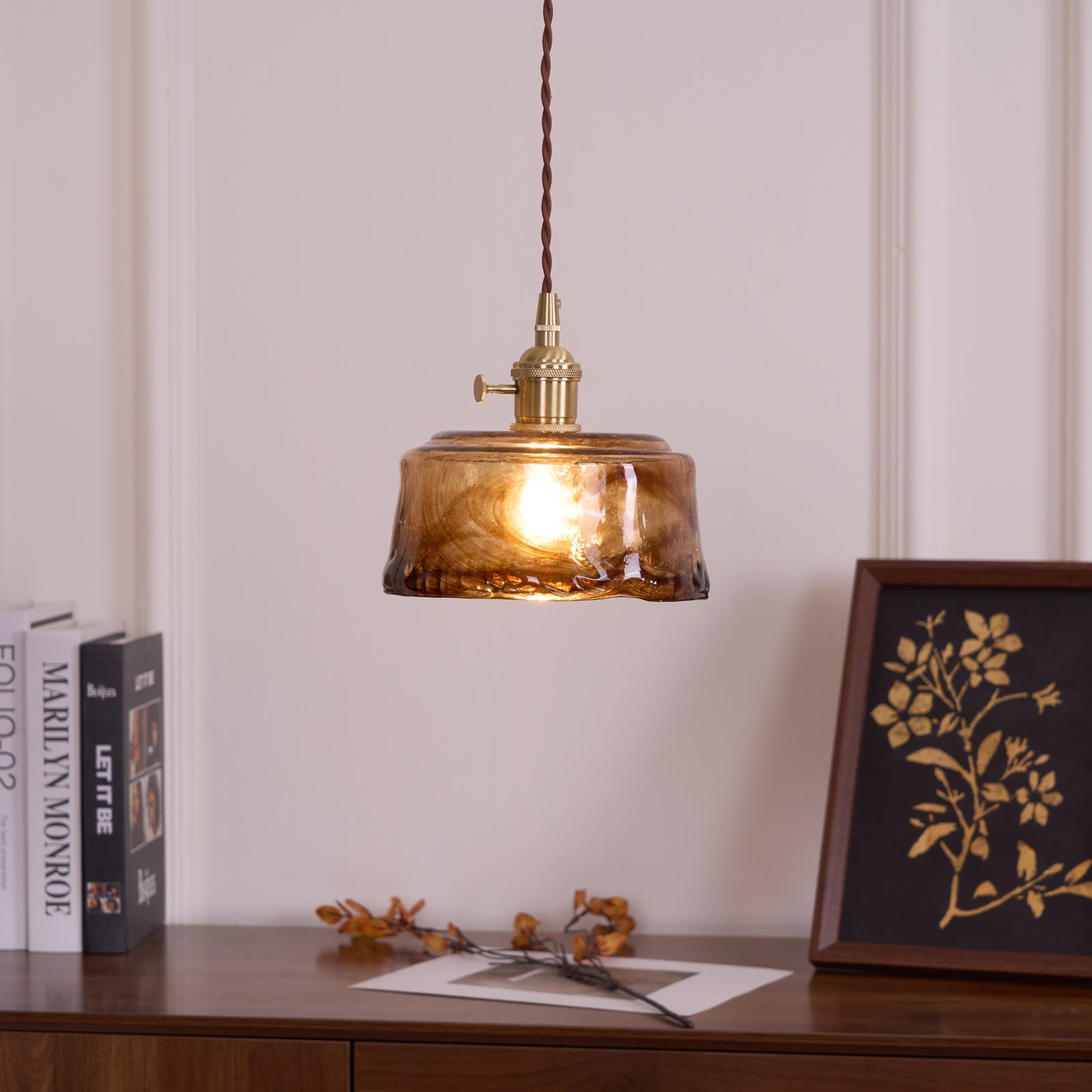 Valri vintage pendellampe
