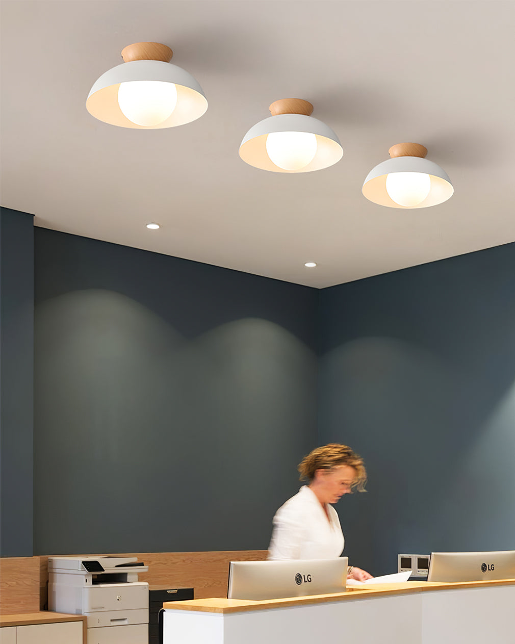 Esarnor rund loftlampe