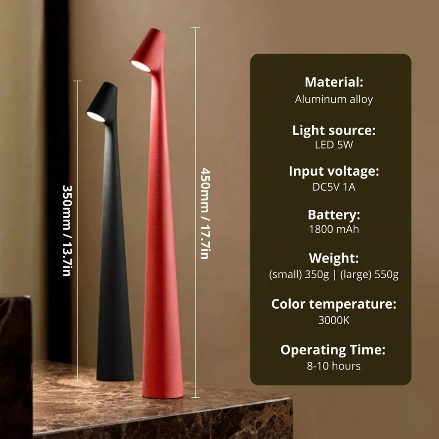 Fikelo bordlampe