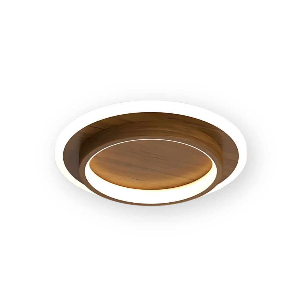 Sivirir rund loftlampe