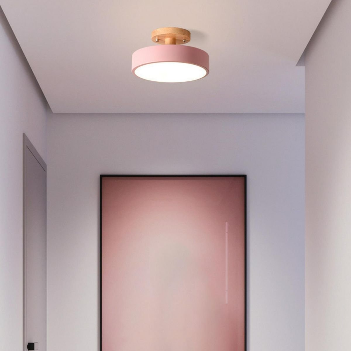 Glenuholm rund loftlampe