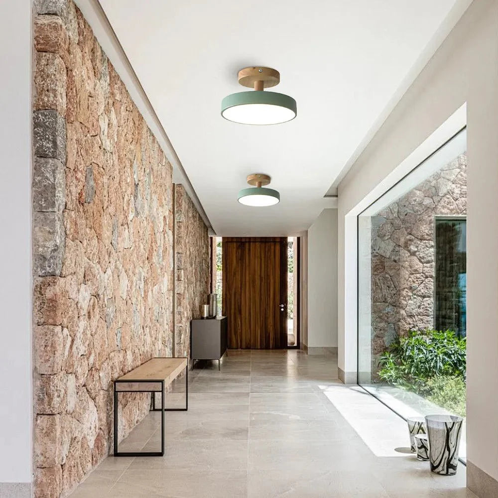 Glenuholm rund loftlampe