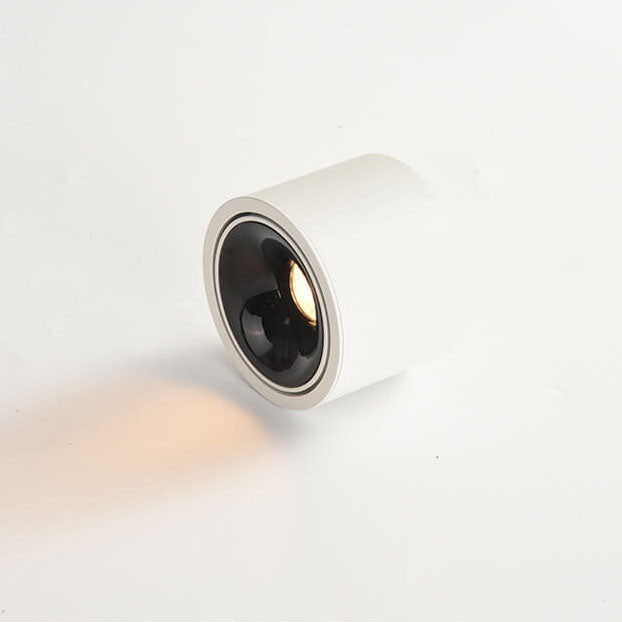 Leir rund loftlampe