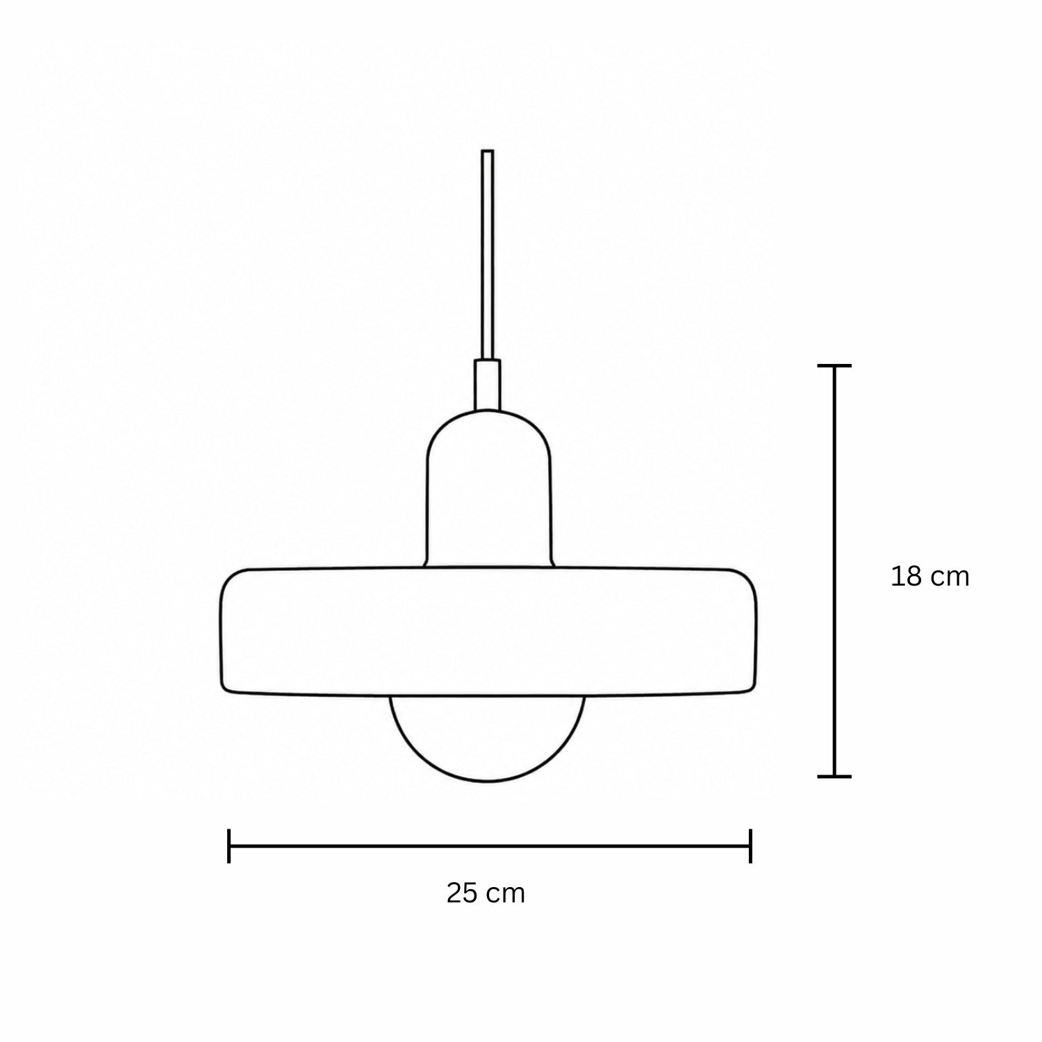 Fenoner dobbelt pendellampe