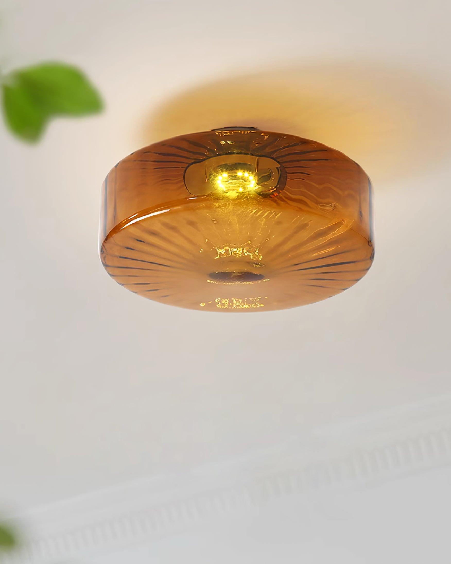 Paxmier rund udendørs loftlampe